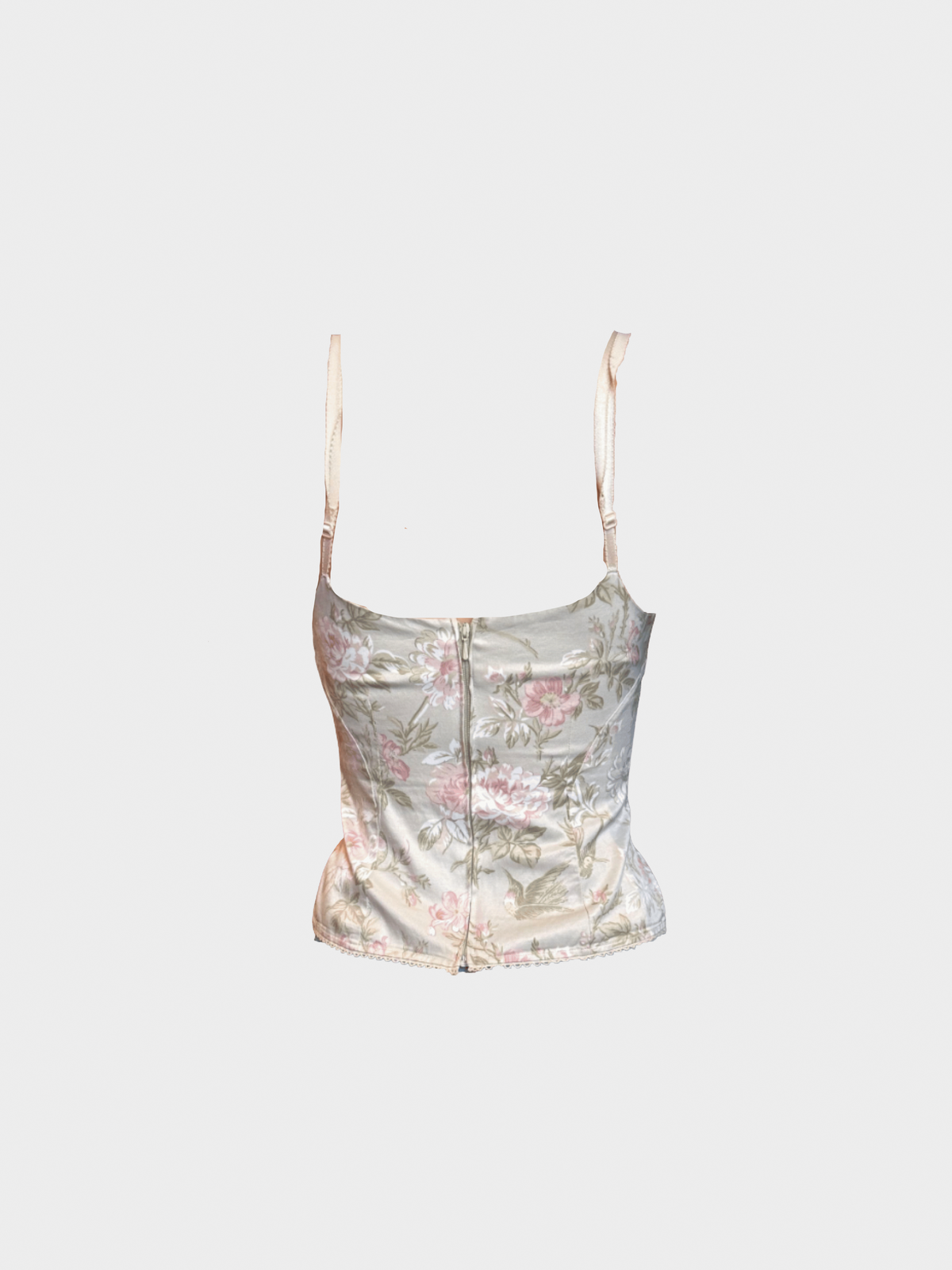 Dolce and Gabbana 2000s Ivory Floral Two-Piece Set
