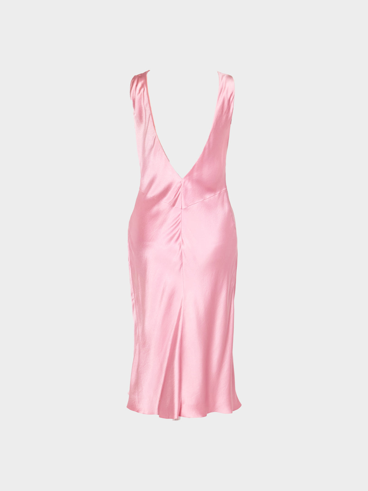 Christian Dior by John Galliano FW 2003 Pink Satin Cocktail Dress