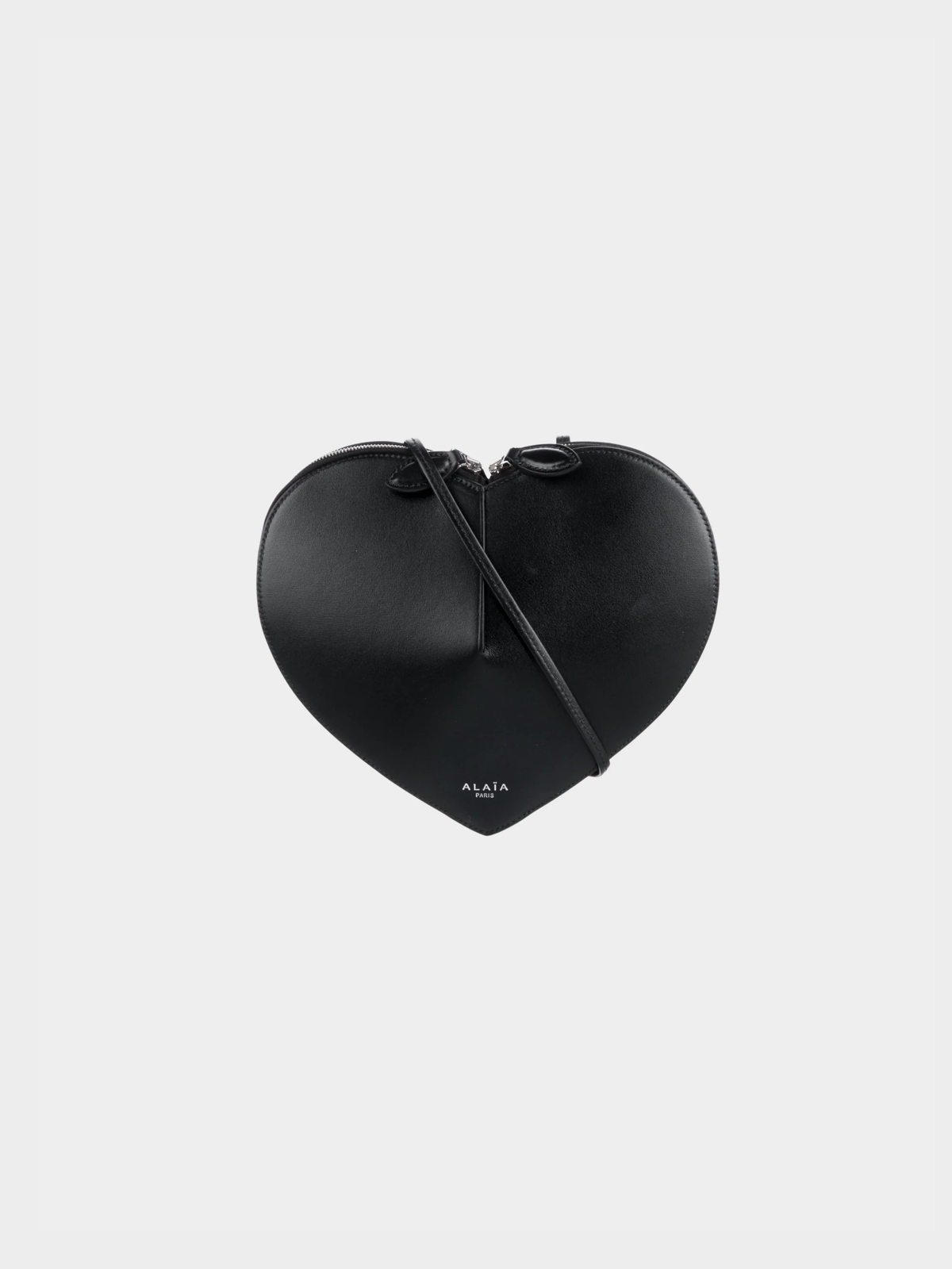 Alaïa 2020s Leather Heart Shaped Crossbody Bag