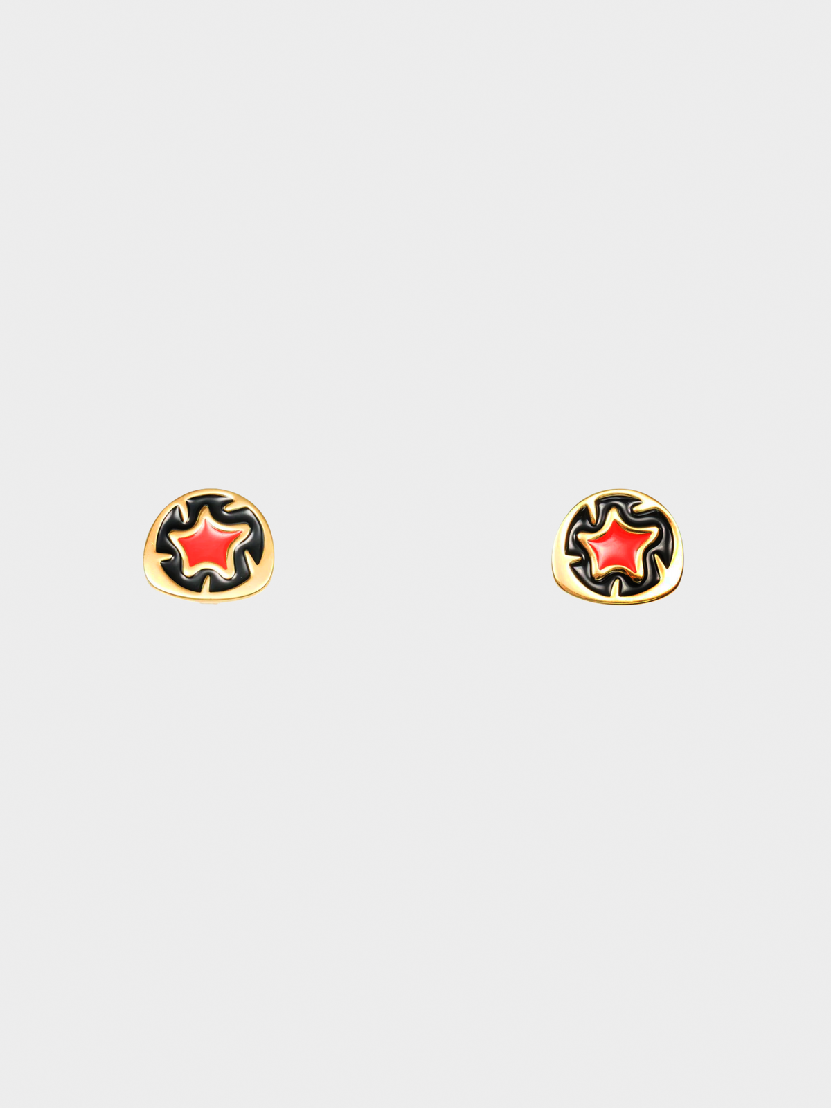 Givenchy 1980s Star Motif Earrings