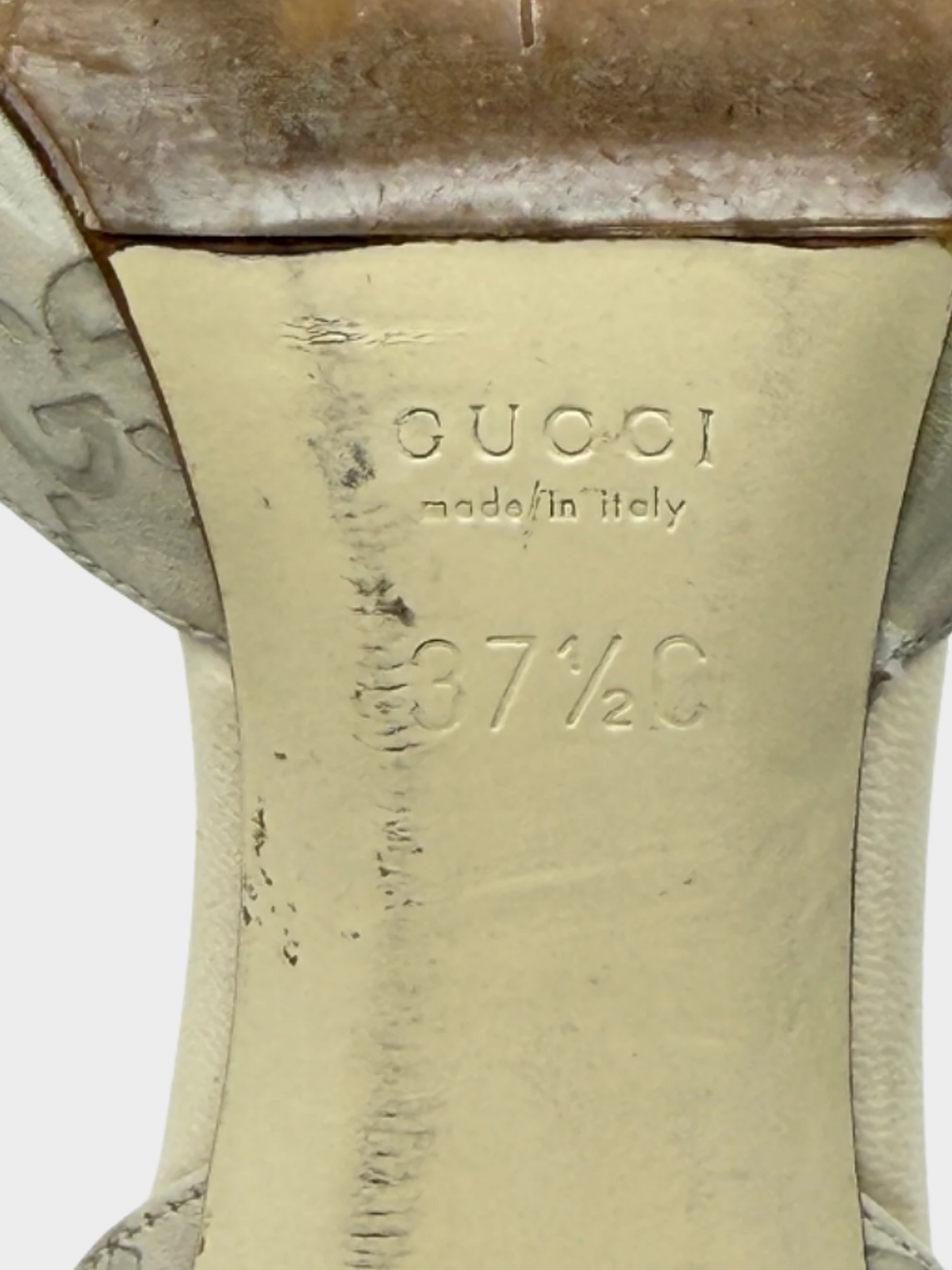 Gucci 2010s Beige Horsebit Pumps