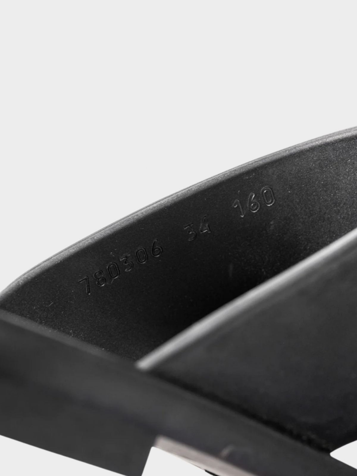 Gucci 2020s Black Rubber Horsebit Thong Sandals