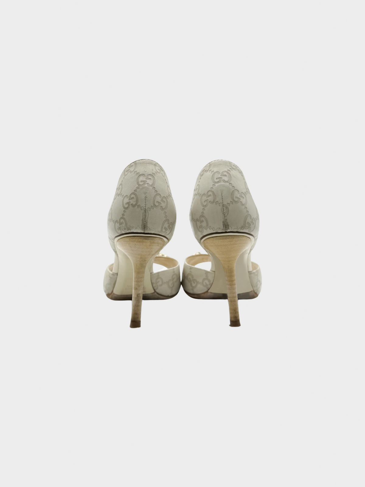 Gucci 2010s Beige Horsebit Pumps