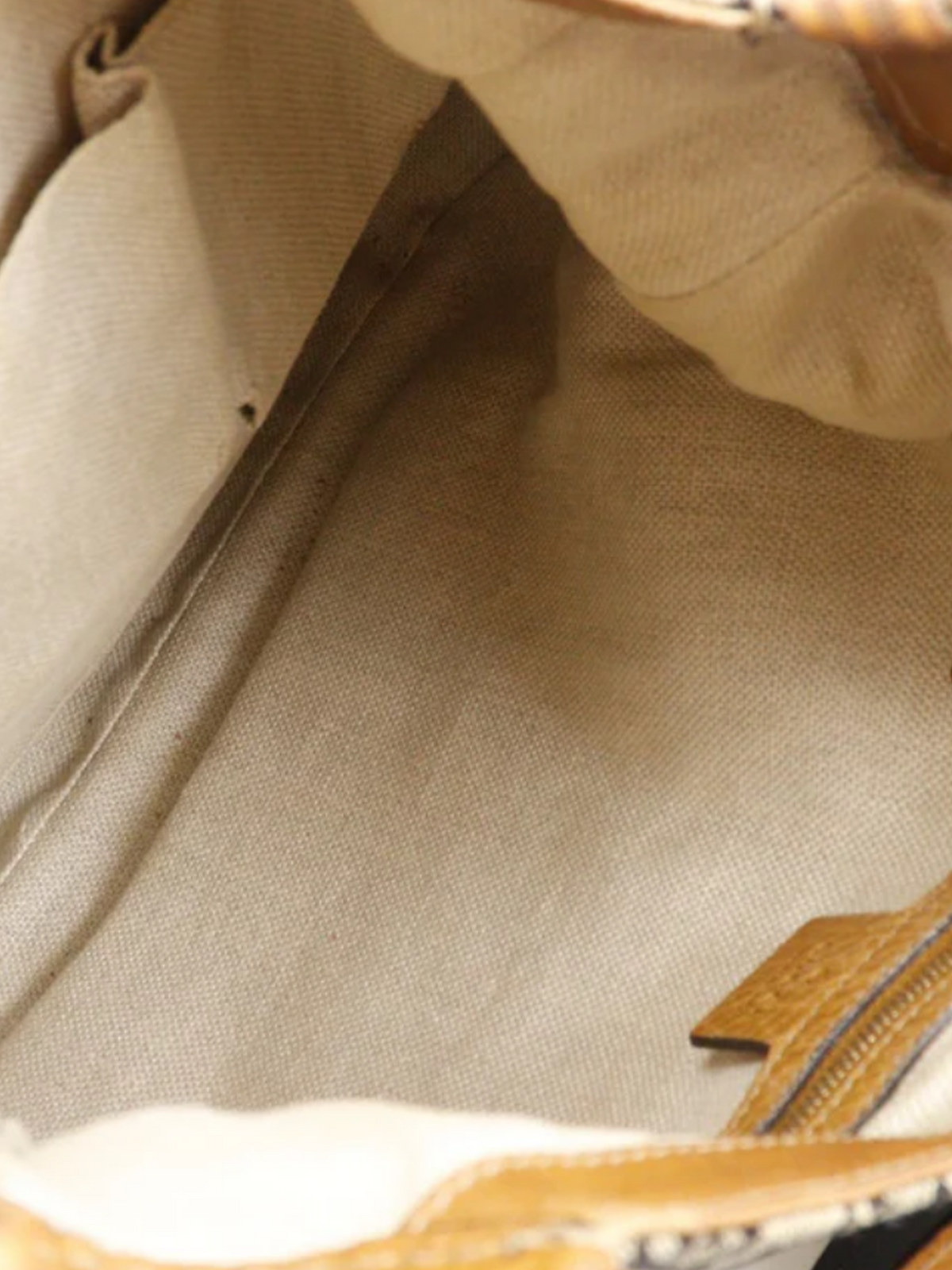 Gucci 1990s Brown Medium New Jackie Canvas Bag
