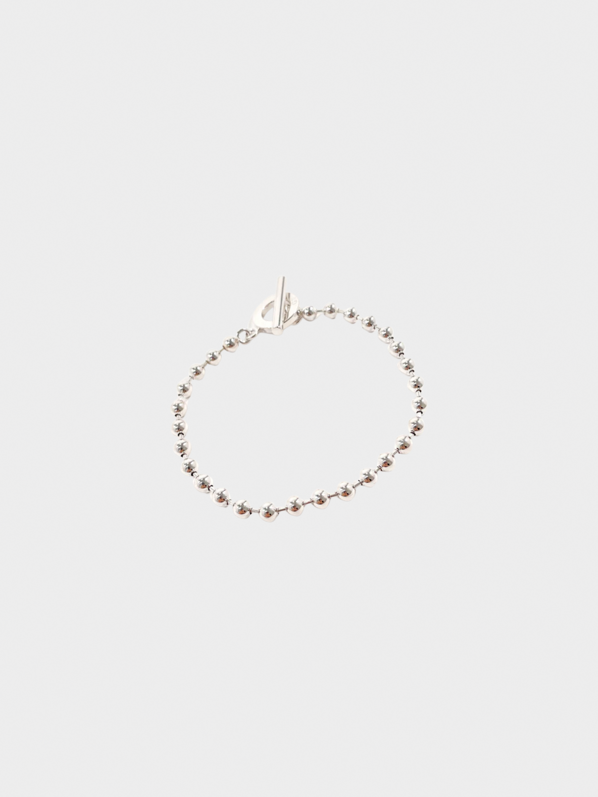 Gucci 2000s Silver Ball Chain Bracelet
