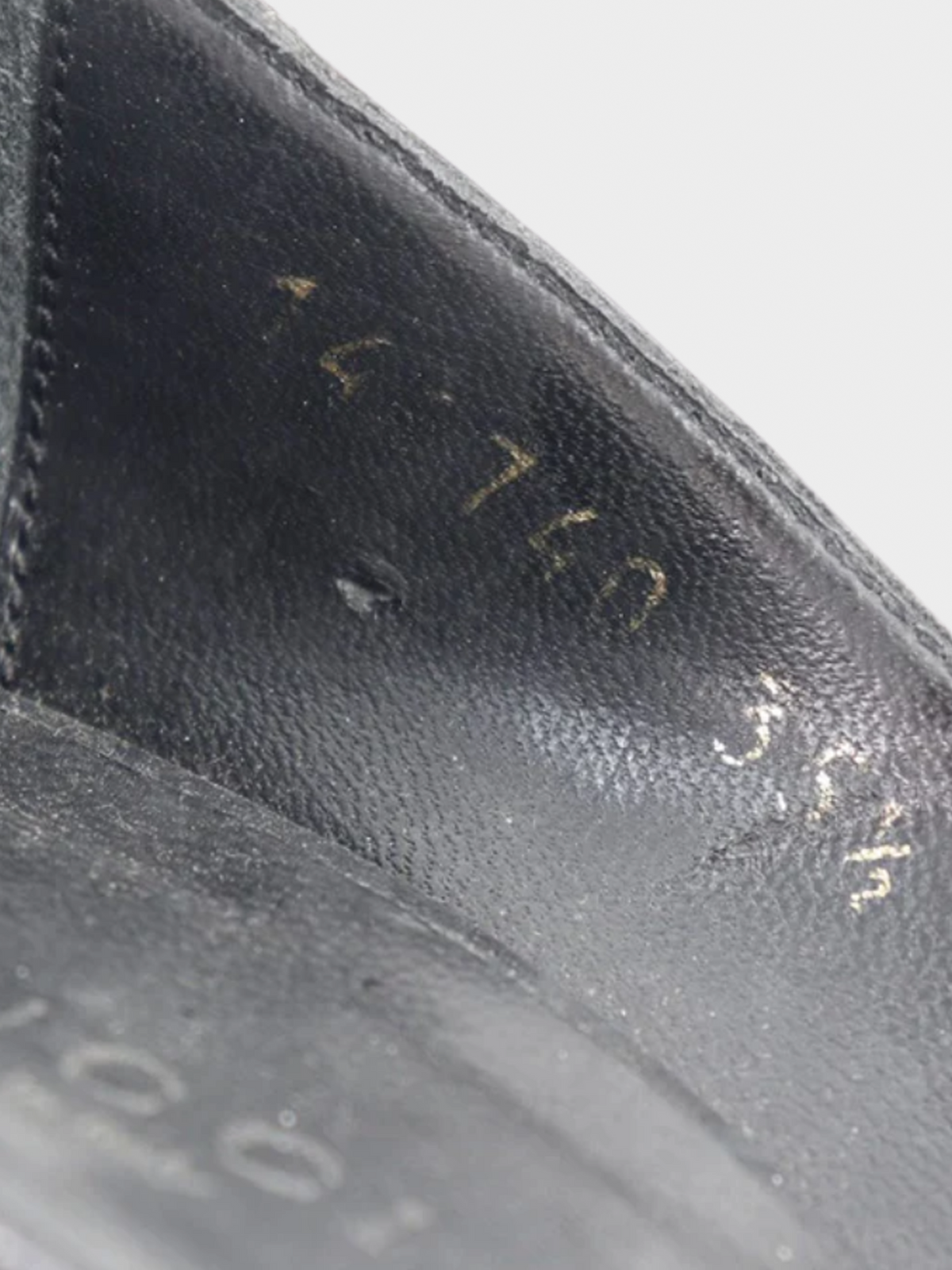 Gucci 2000s Black Leather Open Side Pumps