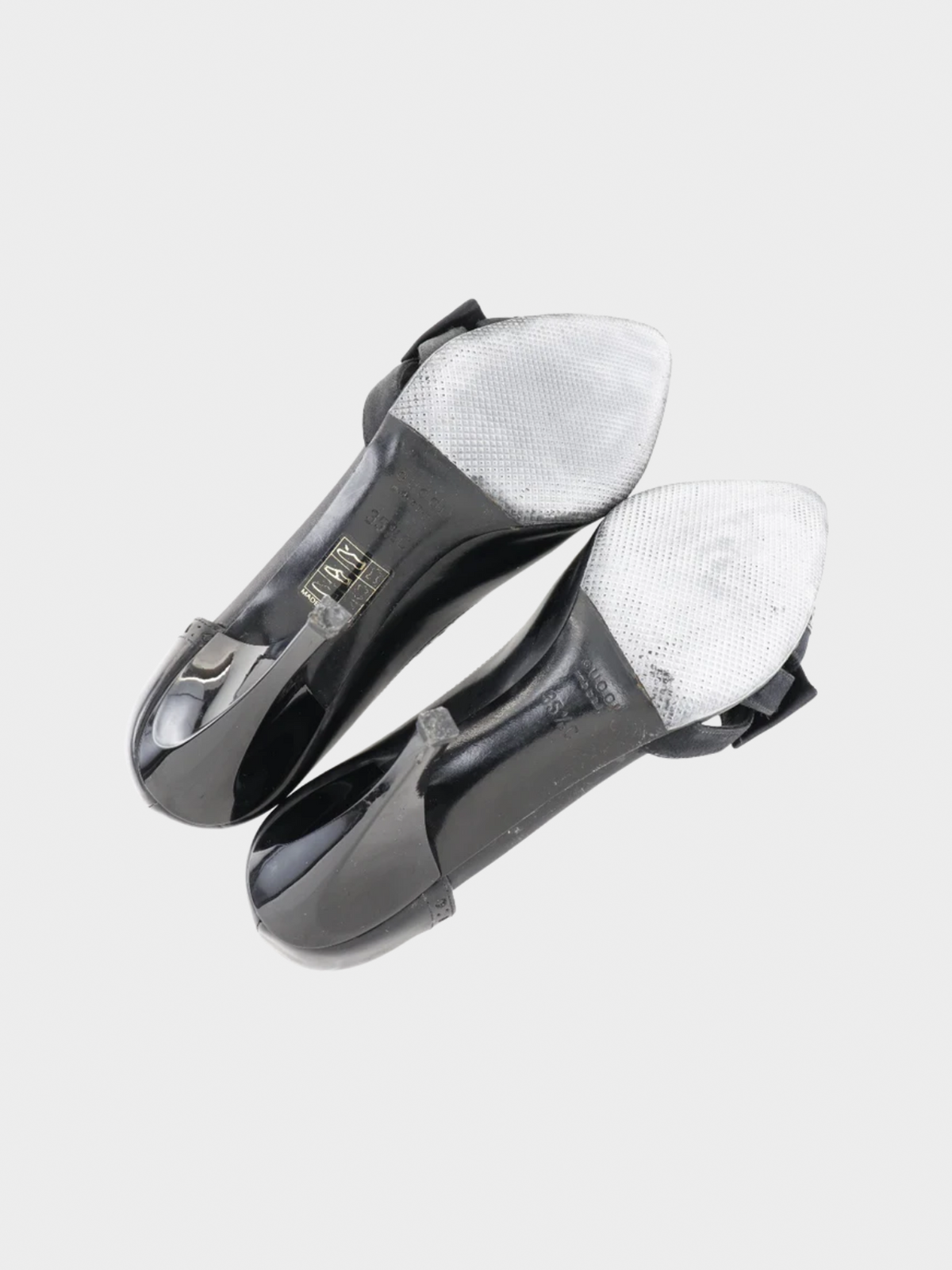Gucci 2000s Black Leather Open Side Pumps