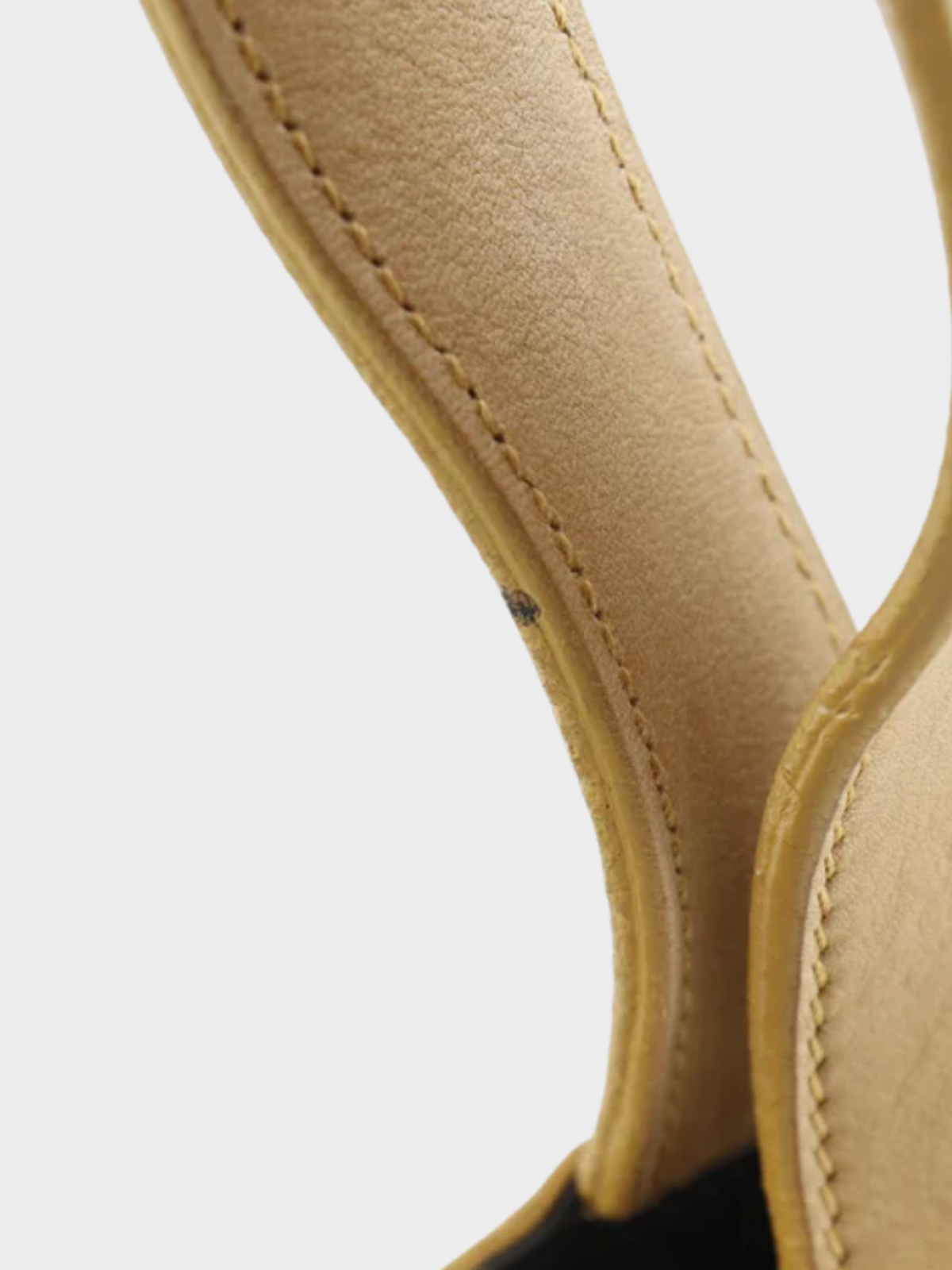 Gucci 2000s Beige Leather Tote Bag