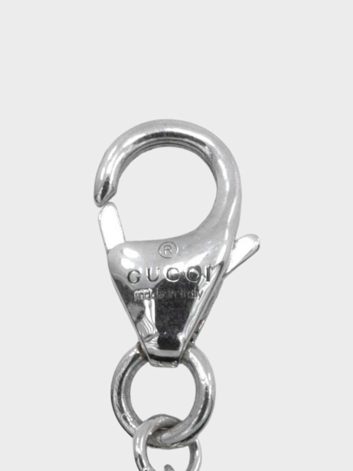 Gucci 2010s Silver Double G Mother of Pearl Bracelet