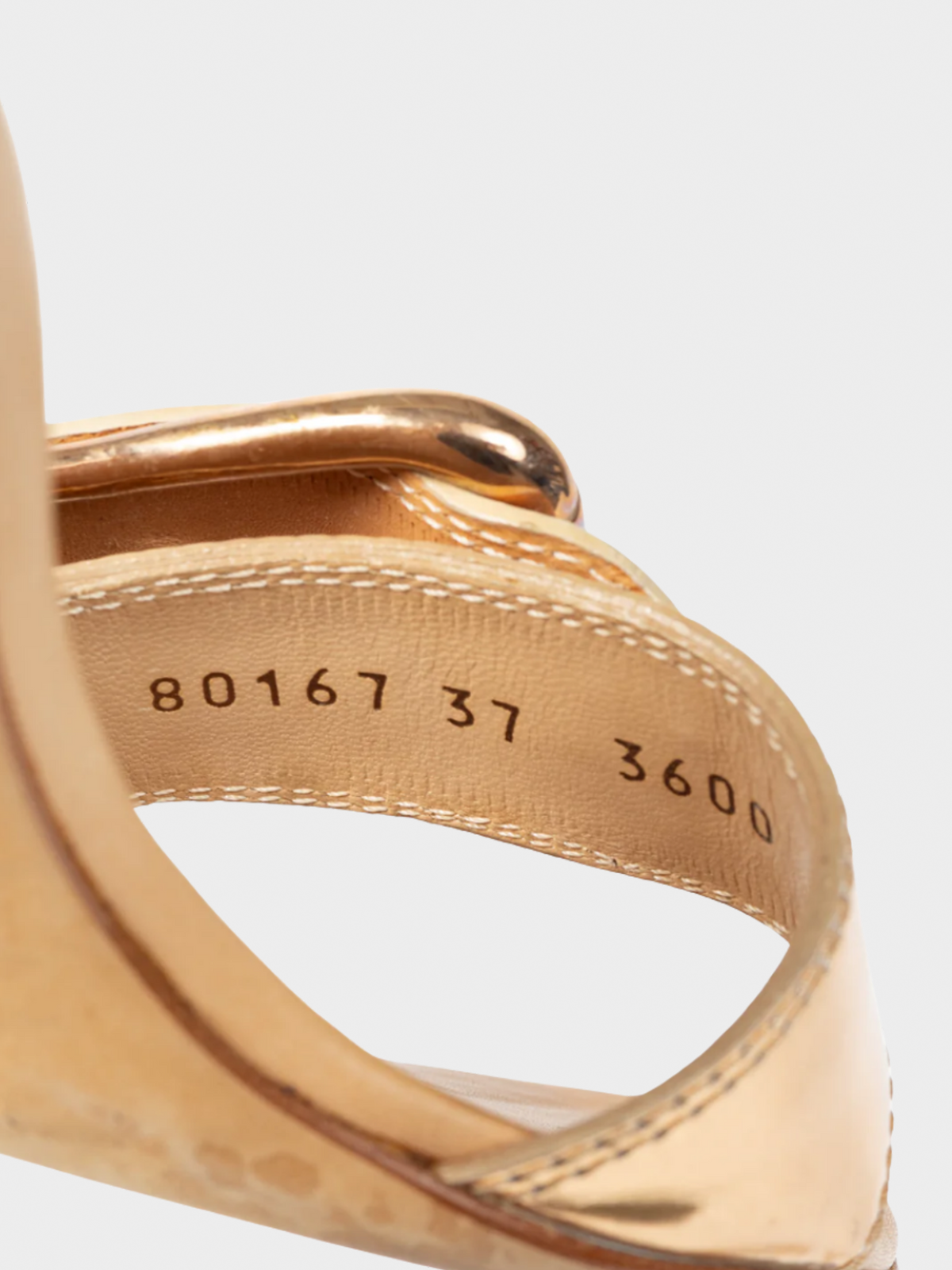 Giuseppe Zanotti 2000s Camel Leather Buckled Mule Sandals