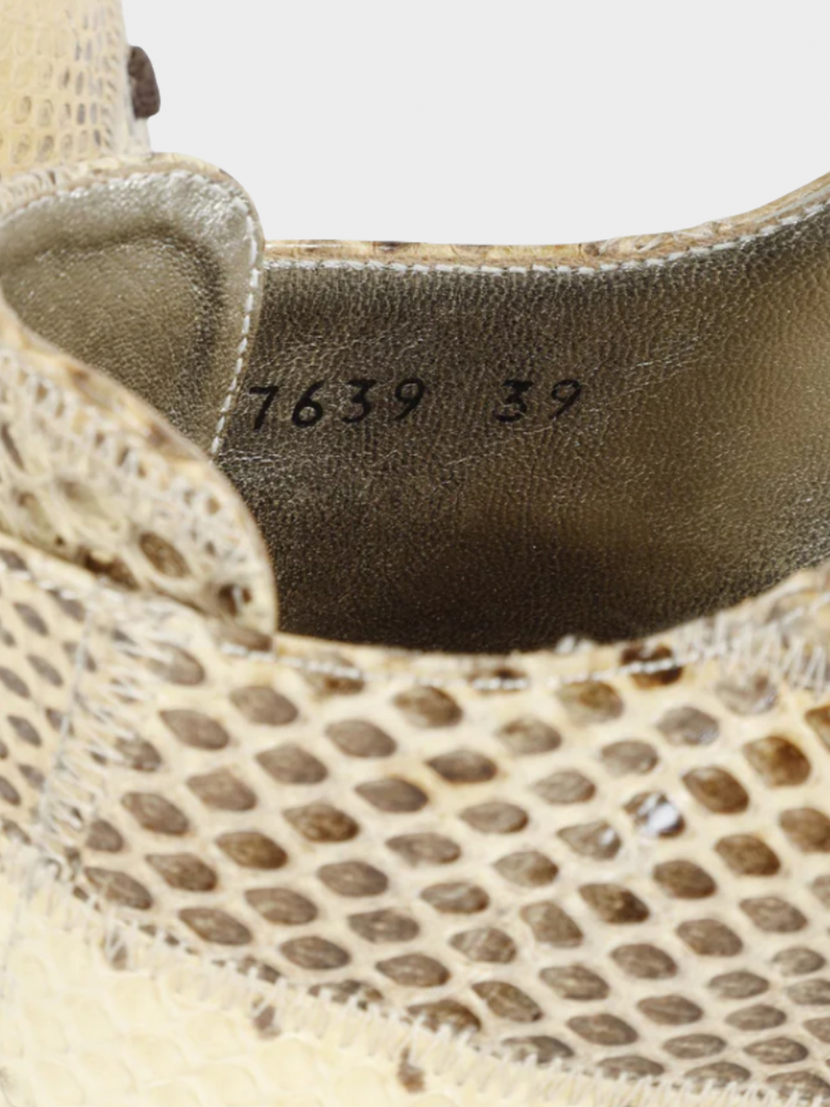 Dolce and Gabbana 2000s Alligator Peep-Toe Lace-Ups