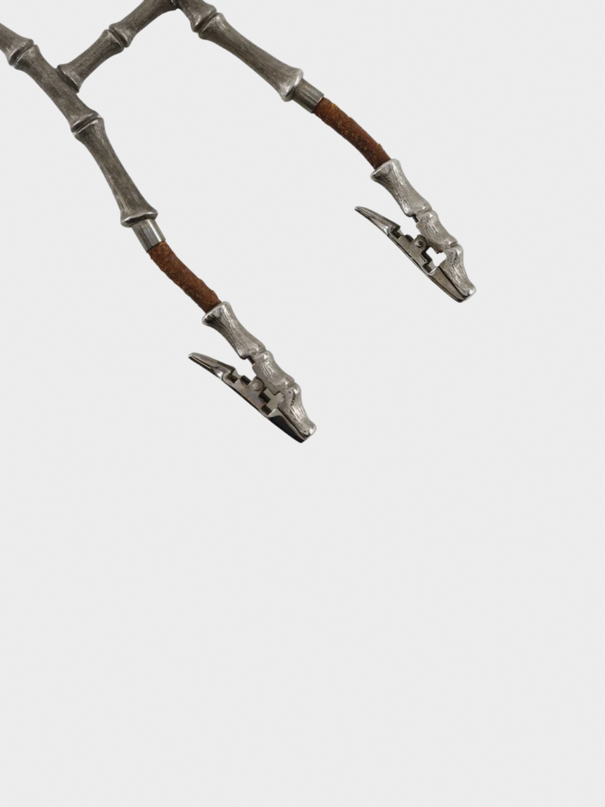 Hermes 2000s Bamboo Halter Necklace