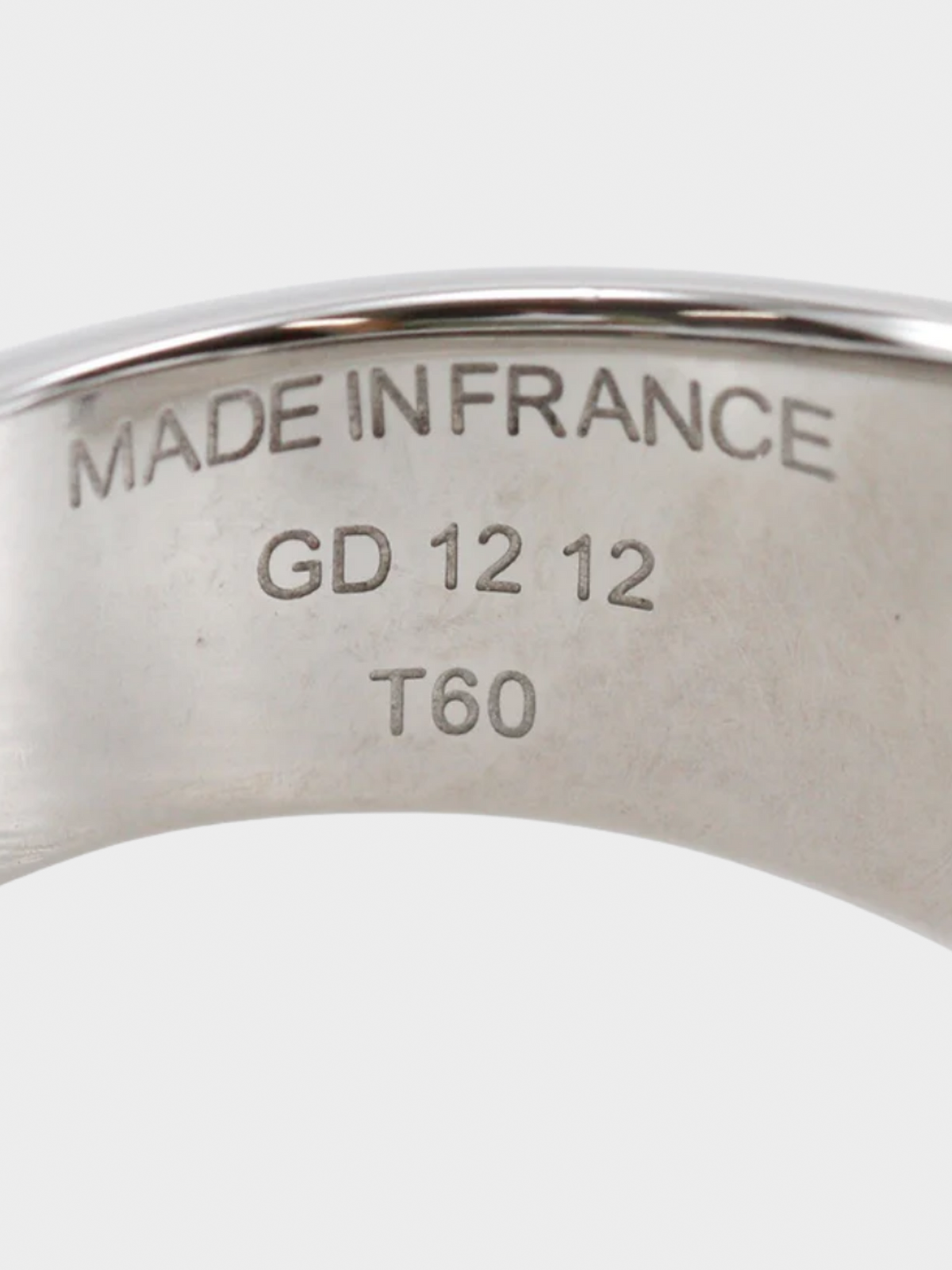 Hermes 2010s Silver Carousel Ring