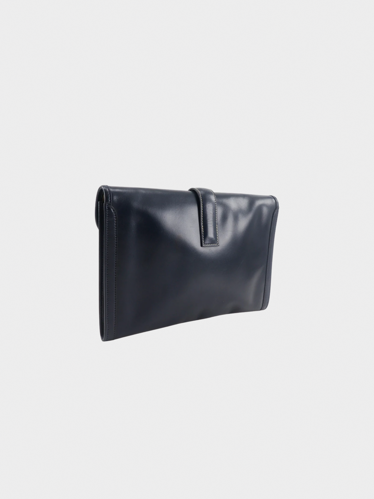 Hermes 1987 Black Giger PM Clutch Bag