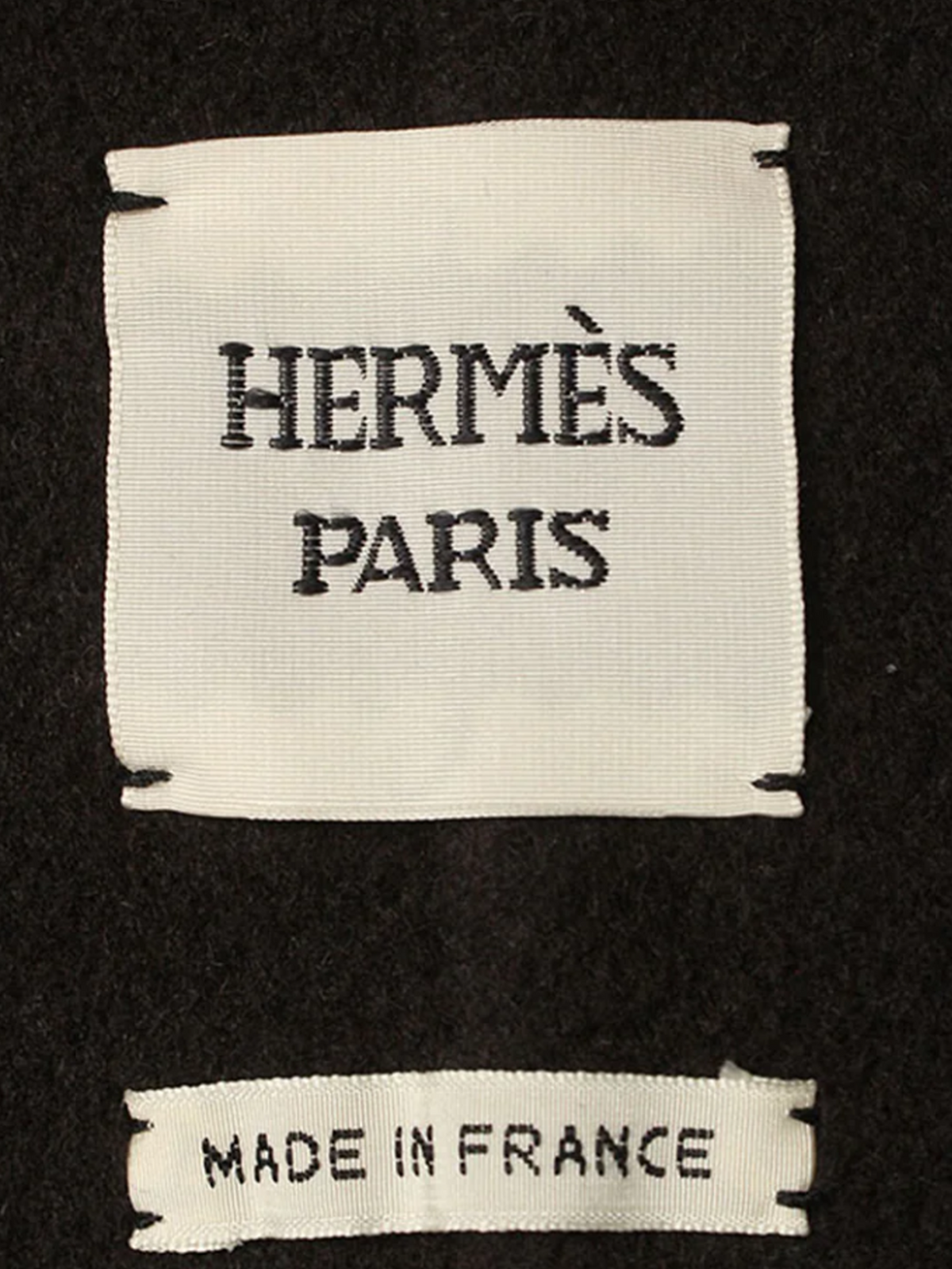 Hermes 2000s Evelyne Brown Cashmere and Leather Coat