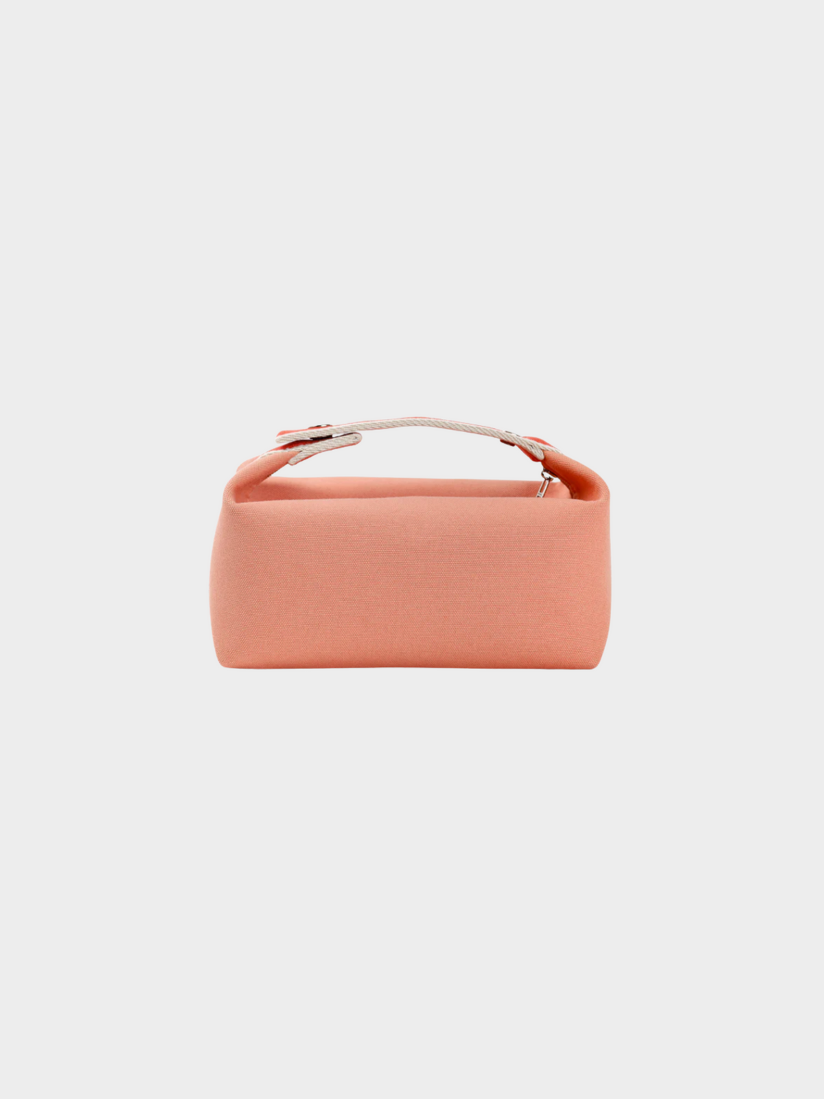Hermes 2020s Coral Bride-a-Brac Small Model Goyave Canvas Case