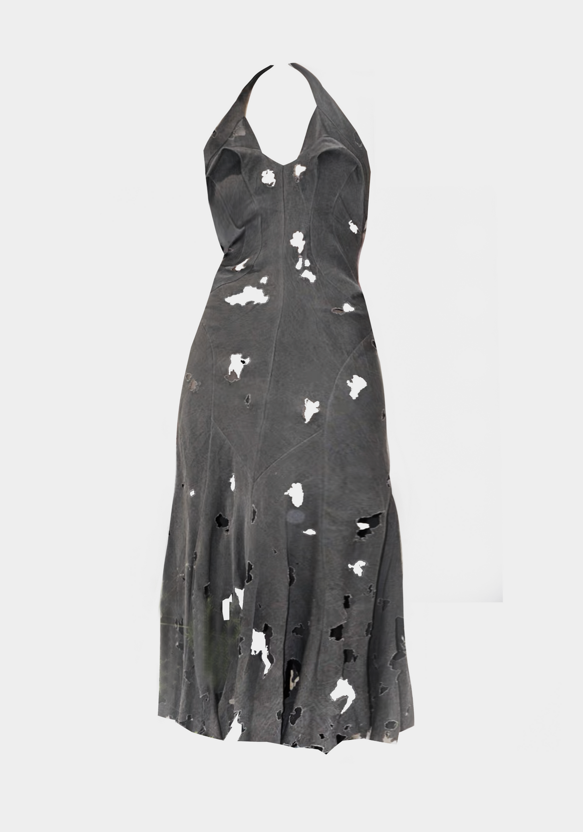 Junya Watanabe 2002 Cut Runway Denim Dress