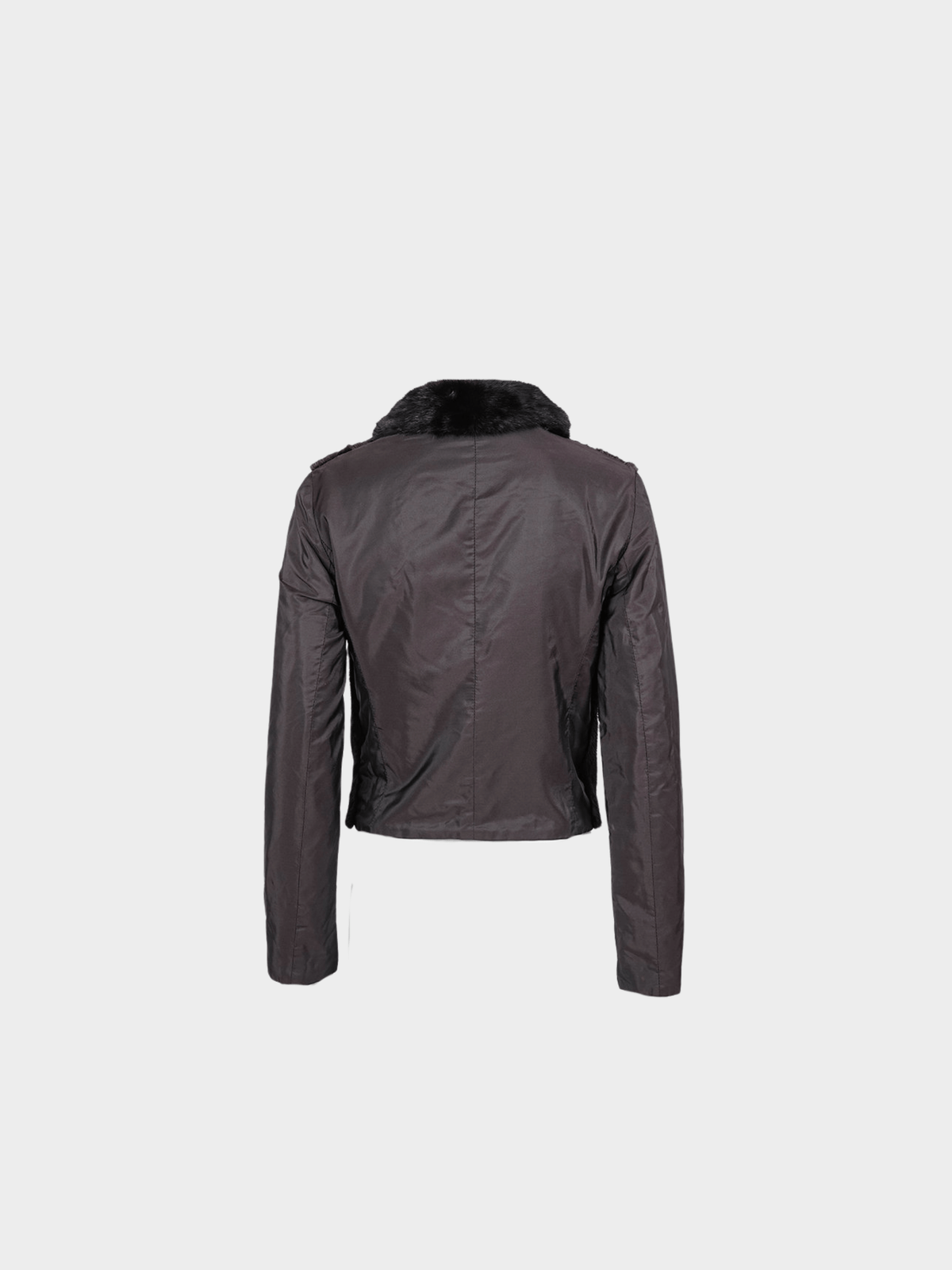 Prada FW 2006 Brown Mink Fur Jacket
