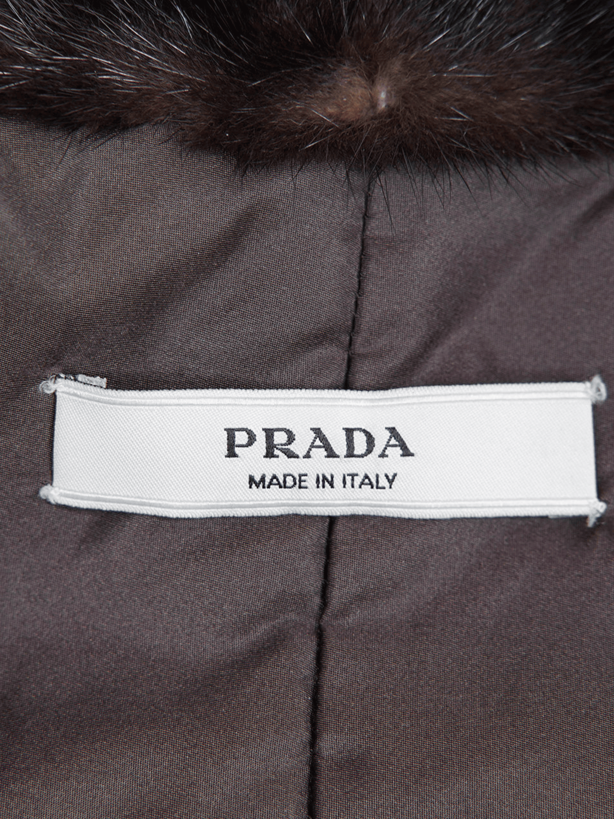 Prada FW 2006 Brown Mink Fur Jacket