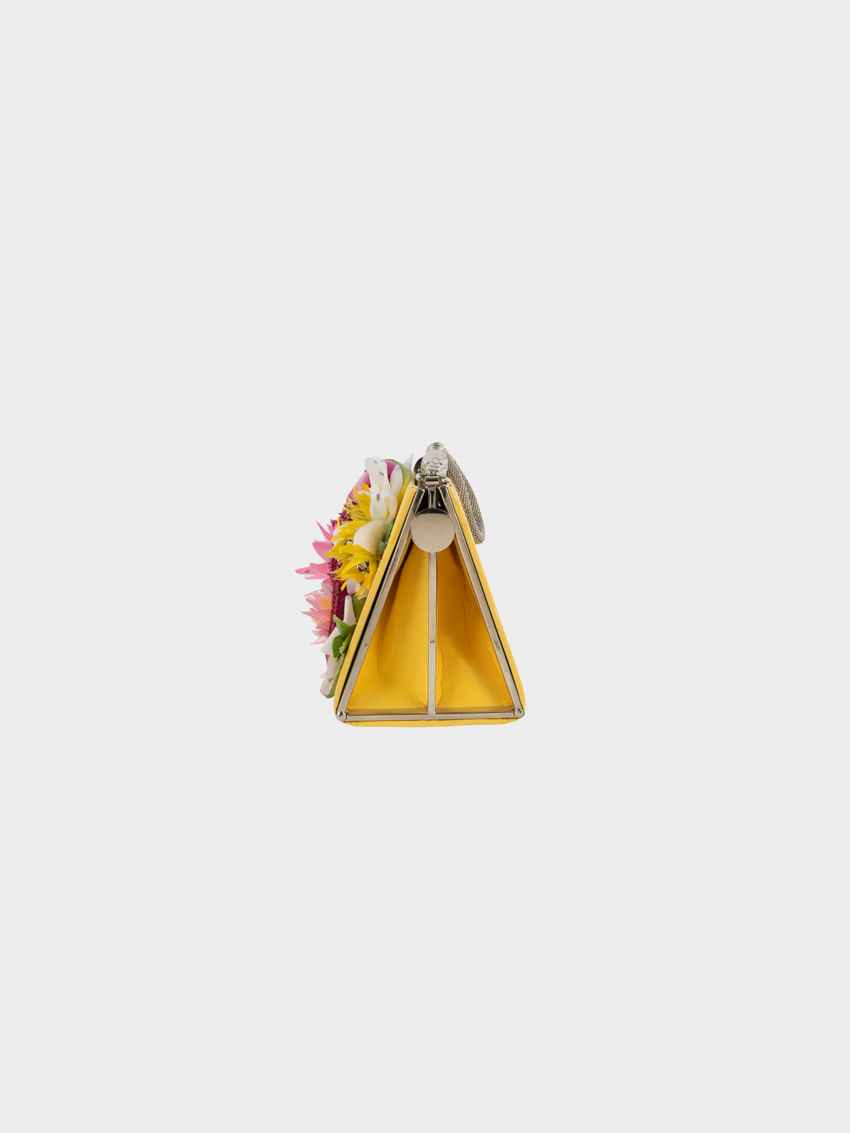 John Galliano SS 2005 Yellow Floral Bag