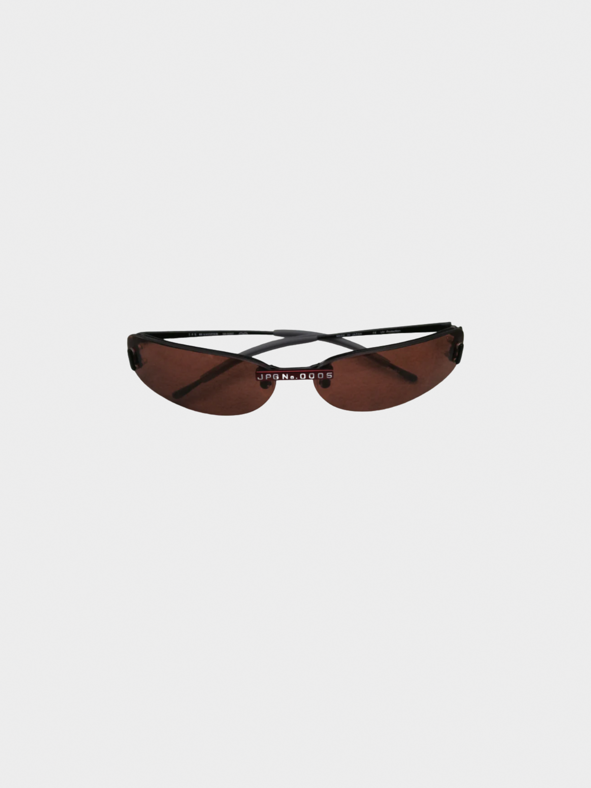 Jean Paul Gaultier 2000s Red Tinted Sunglasses
