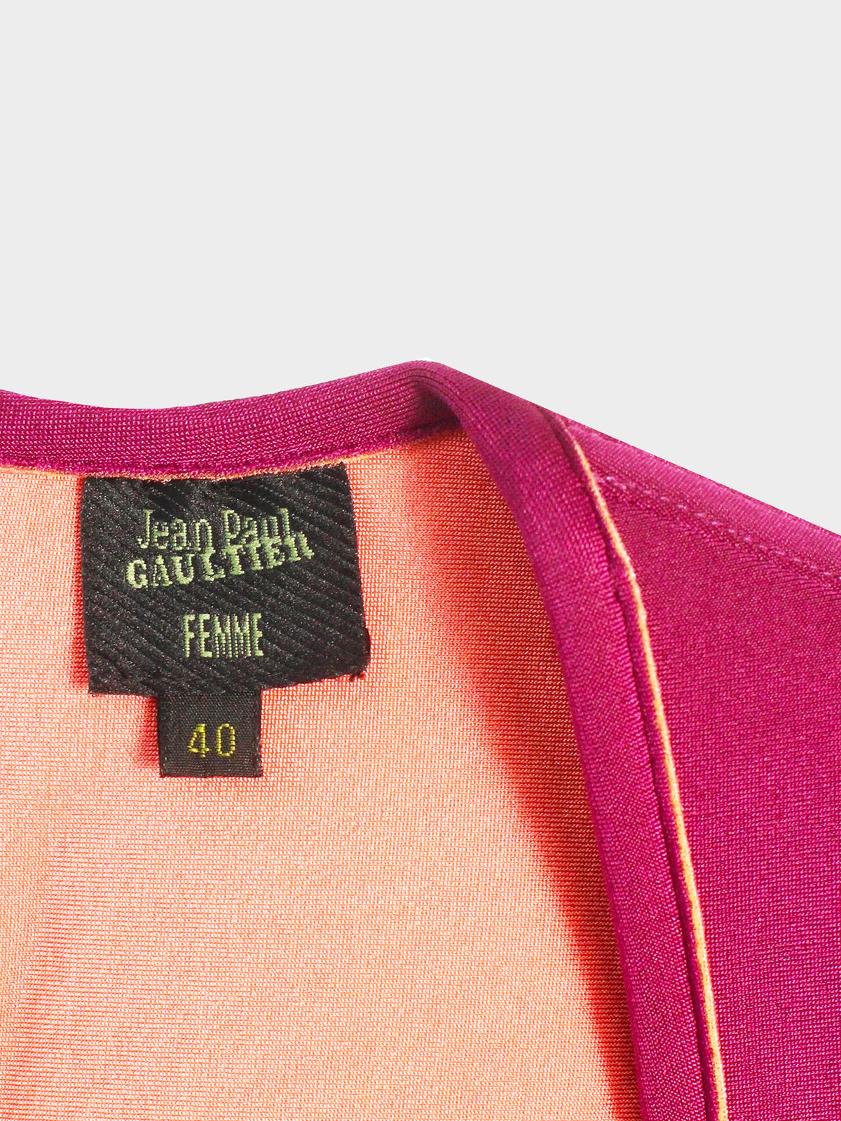 Jean Paul Gaultier Late 1990s Magenta Corset Dress