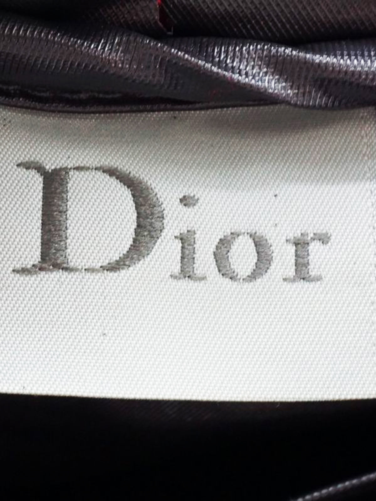 Christian Dior 2000s J'Adore Dior Red Terrycloth Bag