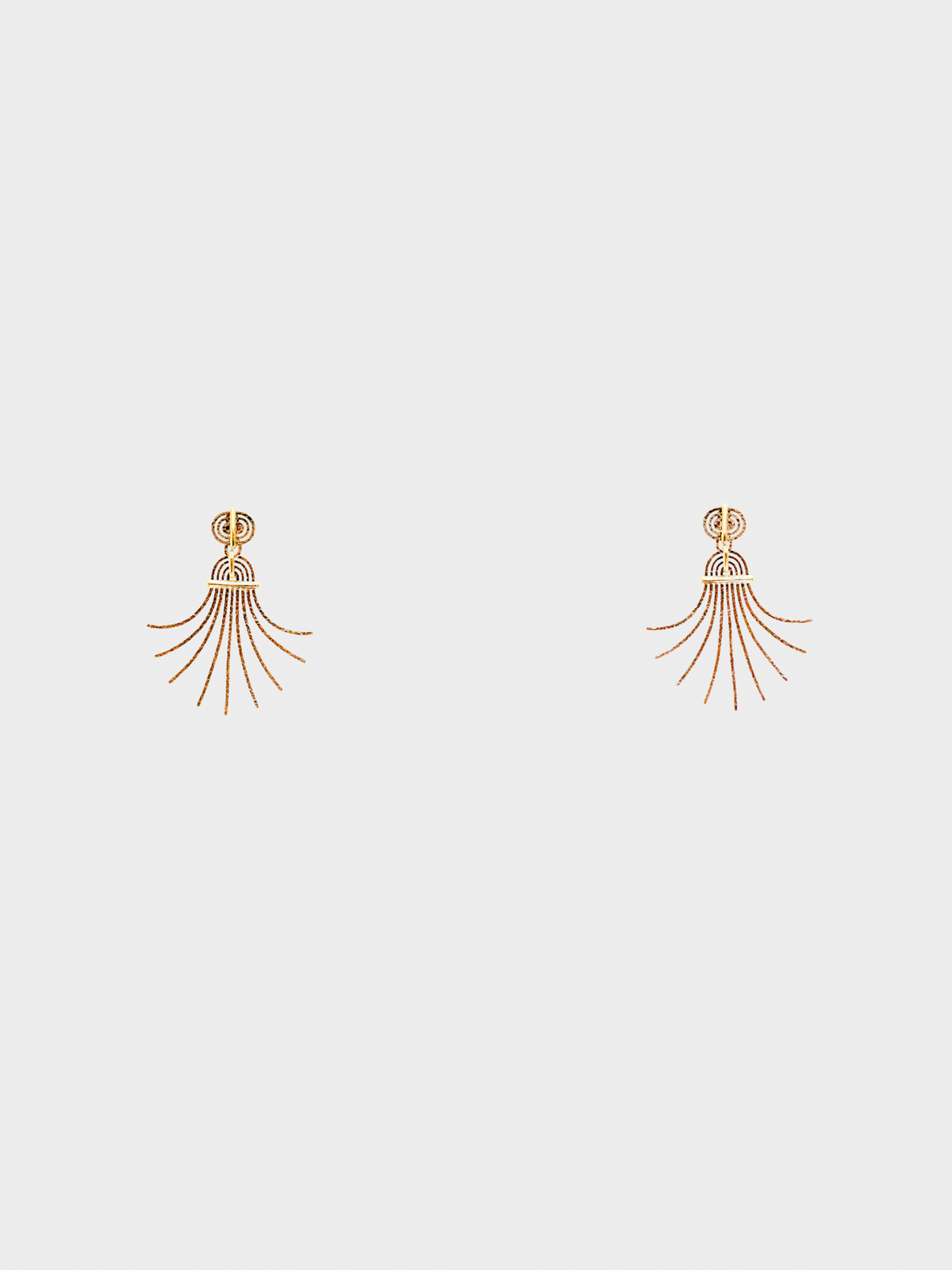 Lanvin FW 2016 Gold Drop Earrings