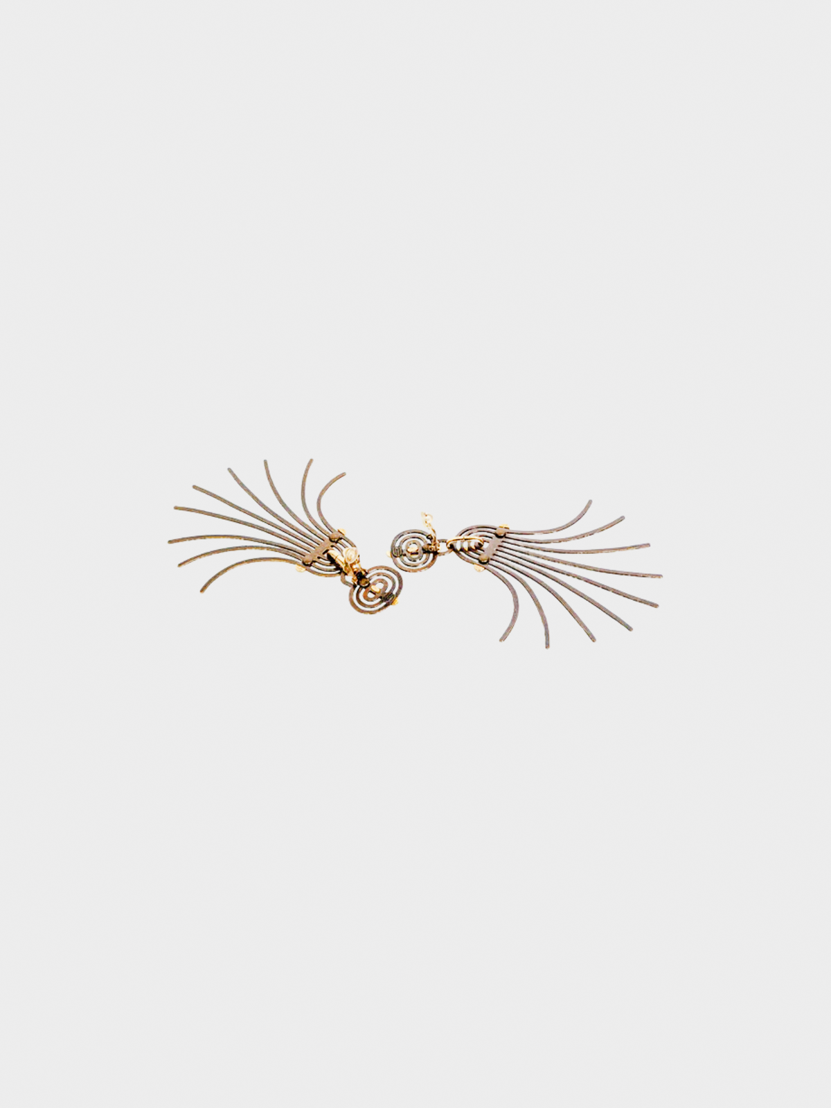 Lanvin FW 2016 Gold Drop Earrings