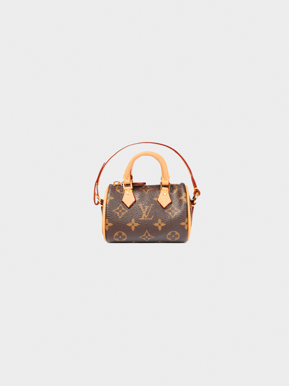 Louis Vuitton 2022 Micro Speedy Monogram Bag Charm