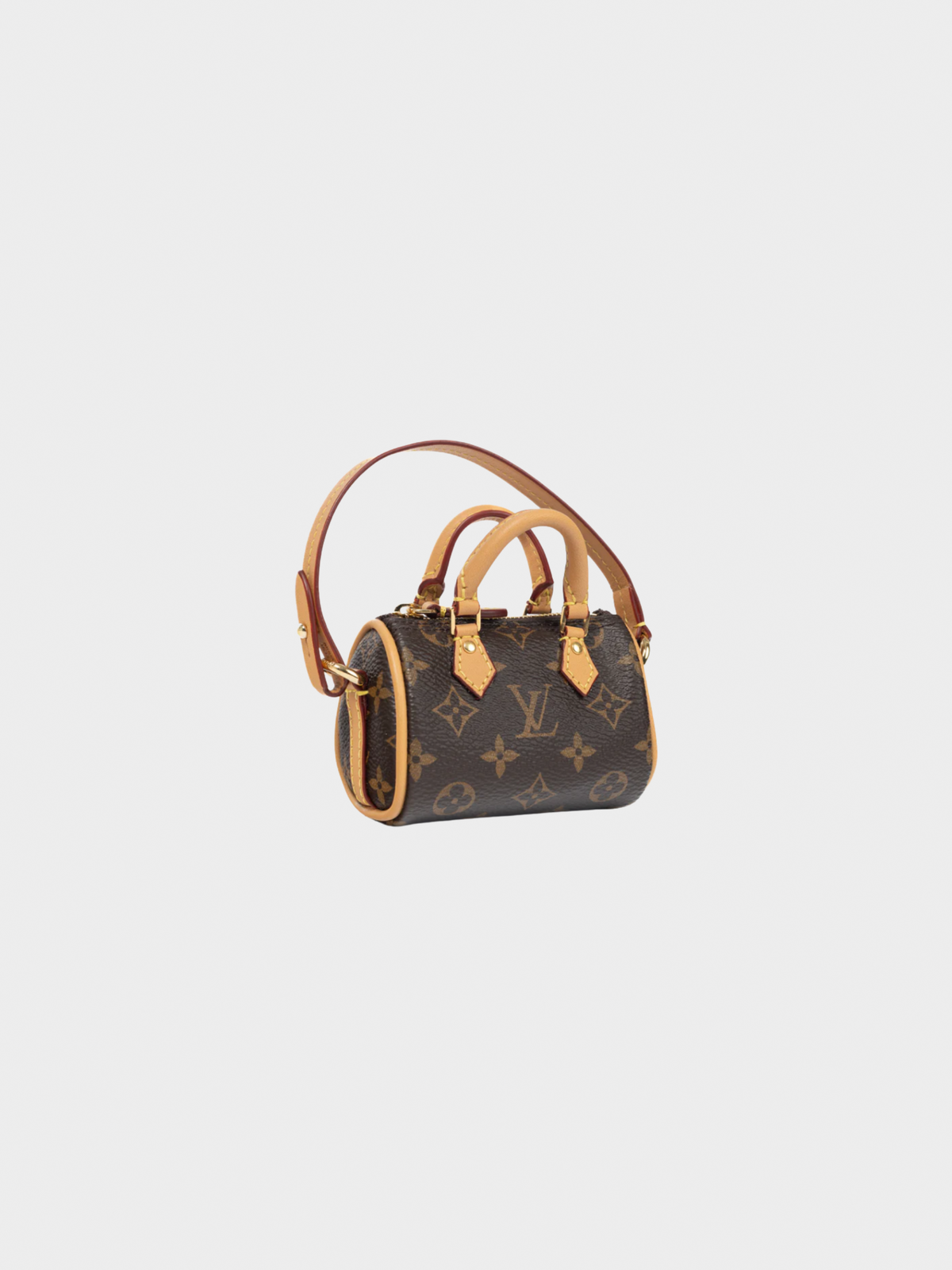Louis Vuitton 2022 Micro Speedy Monogram Bag Charm