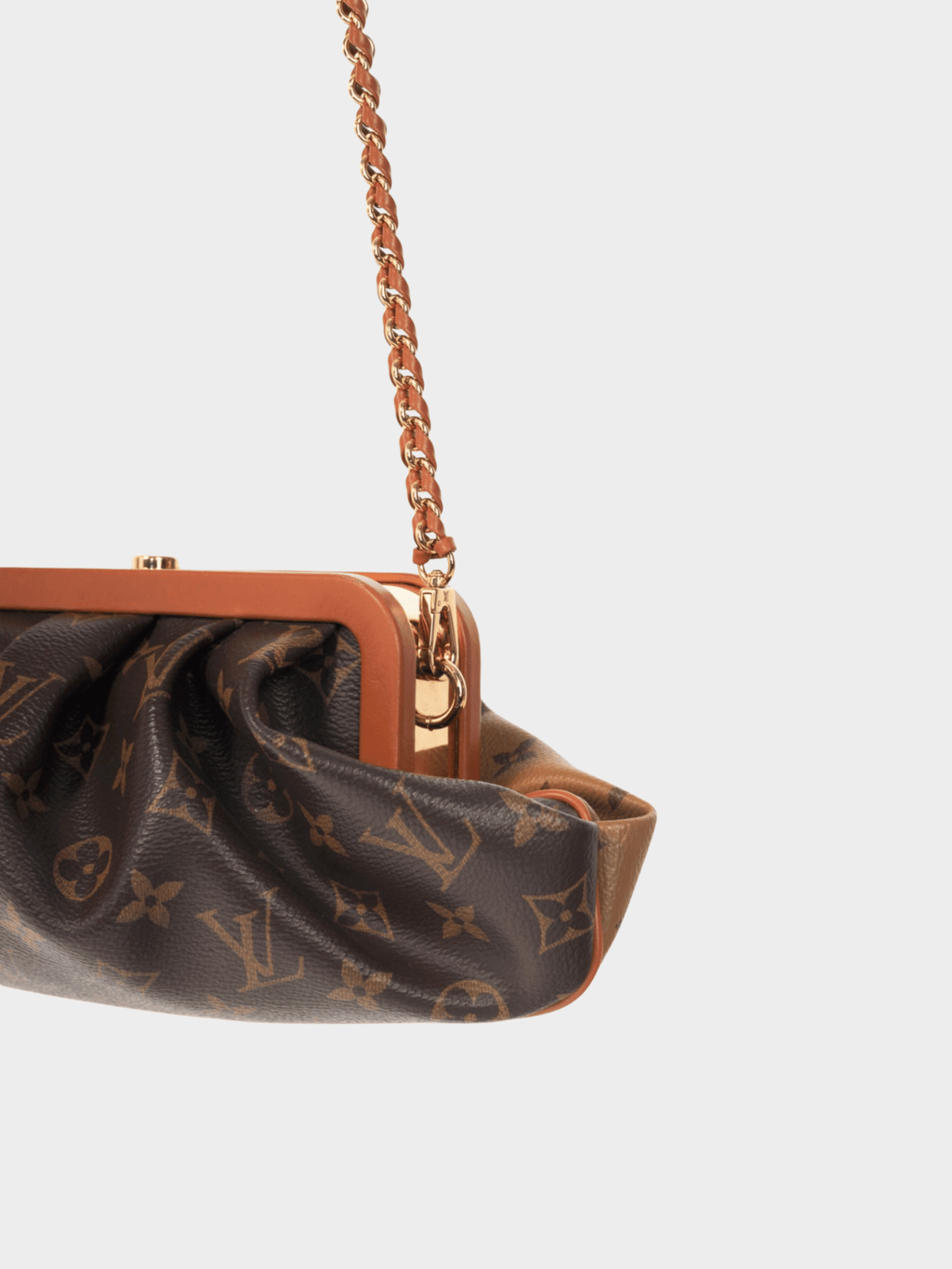 Louis Vuitton 2020s Boursicot East West Monogram and Reverse Monogram Bag