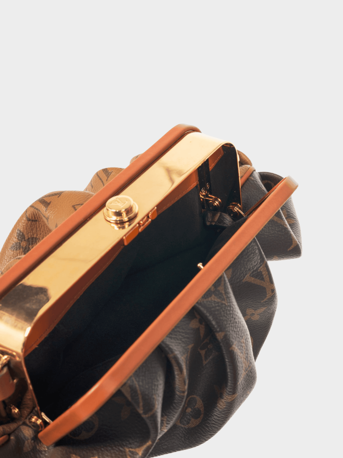 Louis Vuitton 2020s Boursicot East West Monogram and Reverse Monogram Bag