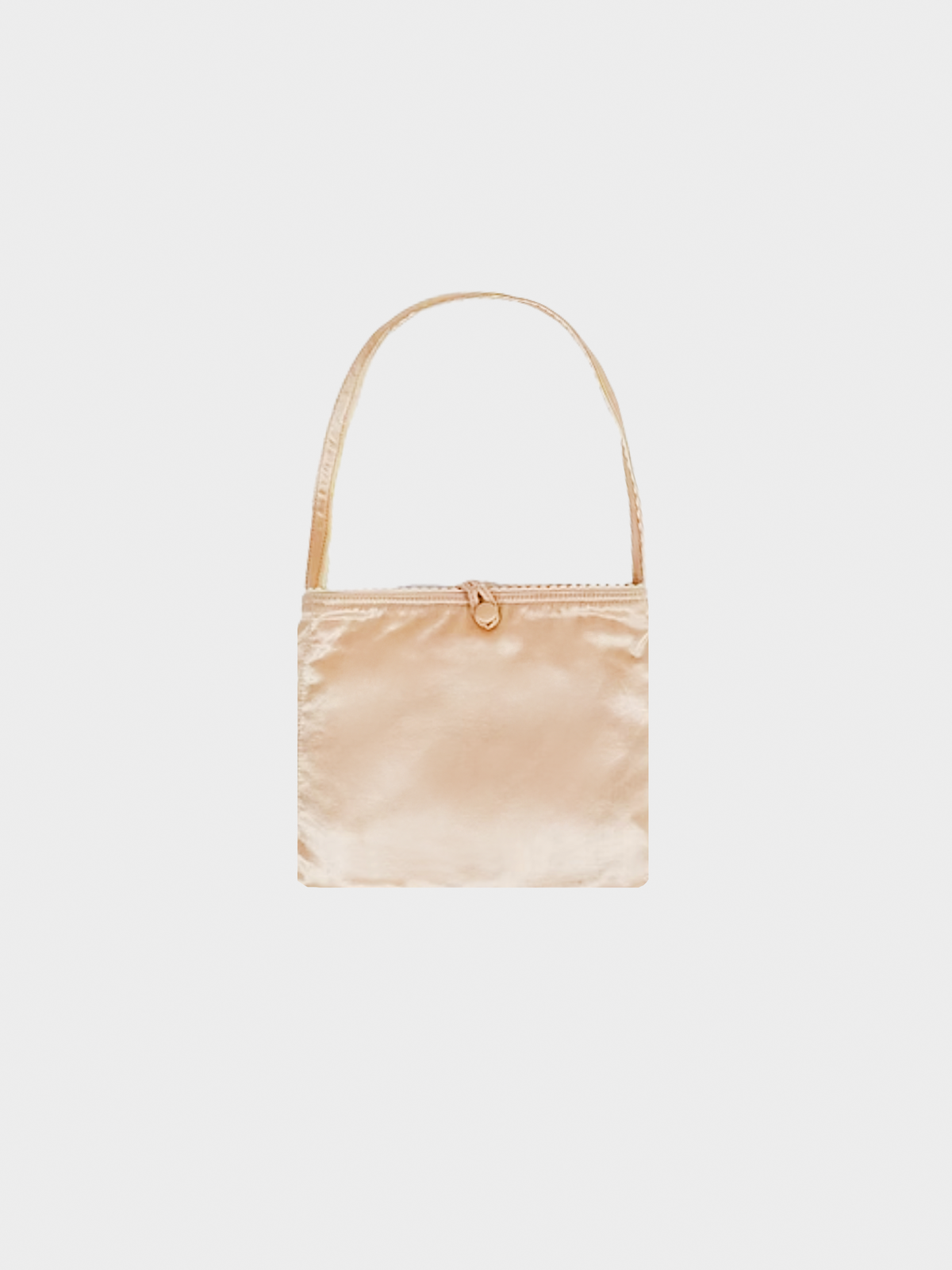 Miu Miu SS 1998 Cream Satin Bag