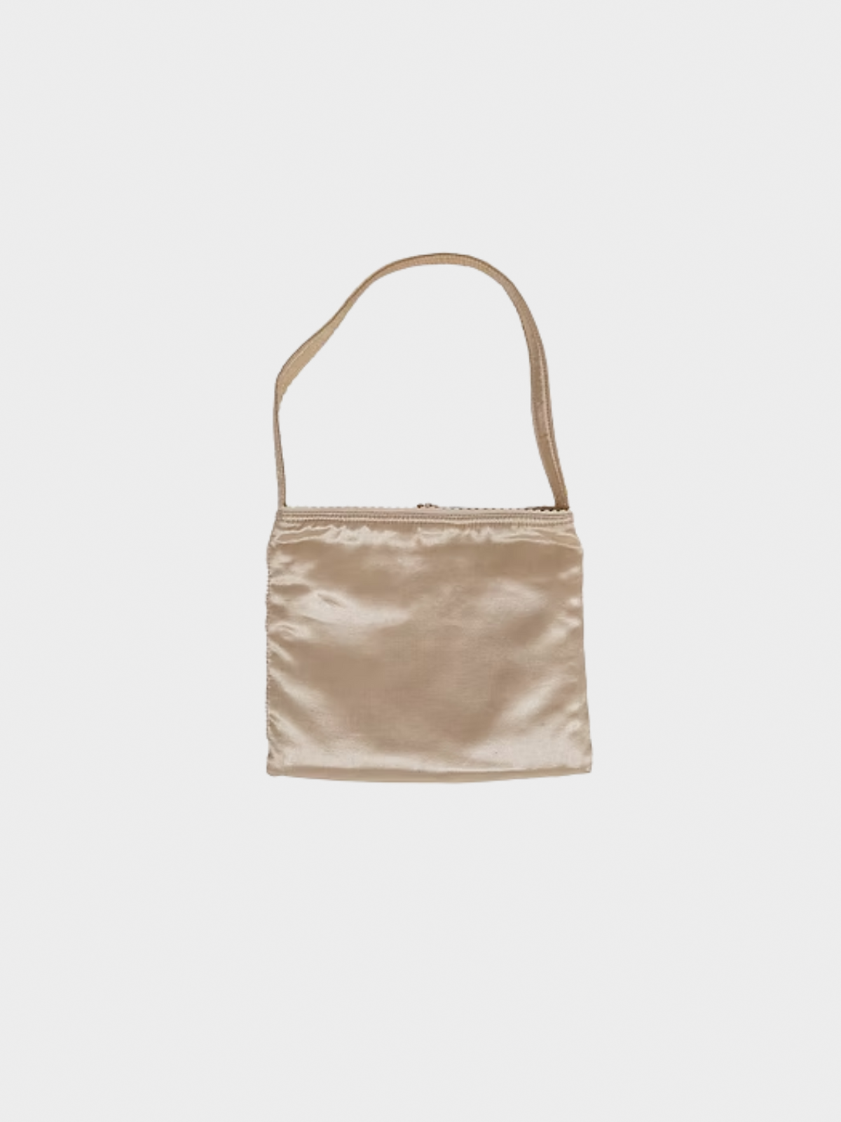 Miu Miu SS 1998 Cream Satin Bag