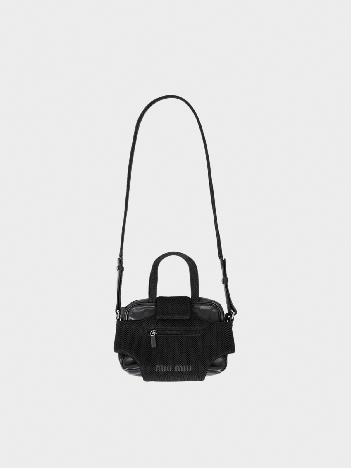 Miu Miu FW 1999 Black Square Crossbody Bag