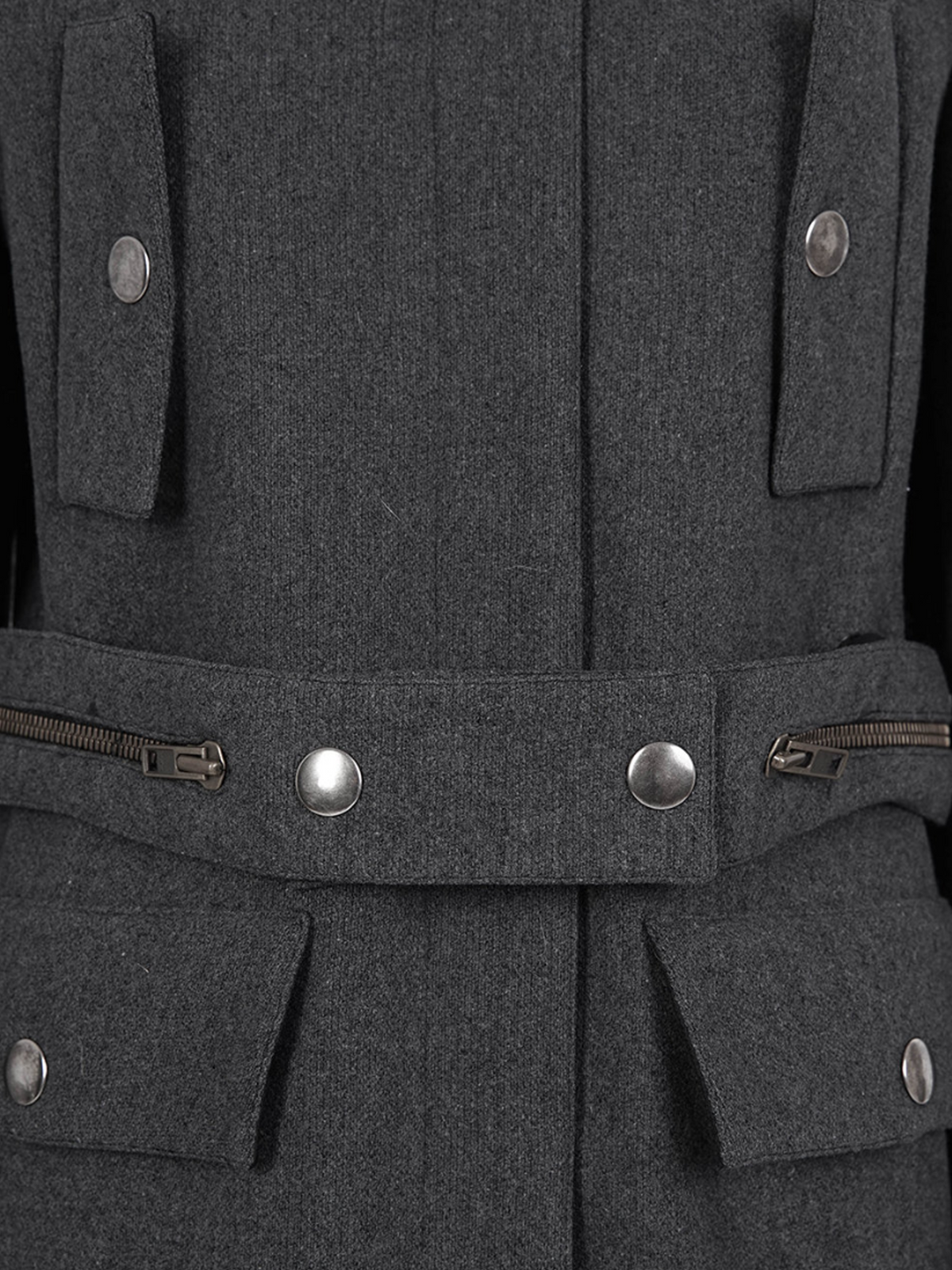Miu Miu FW 1999 Grey Wool Coat