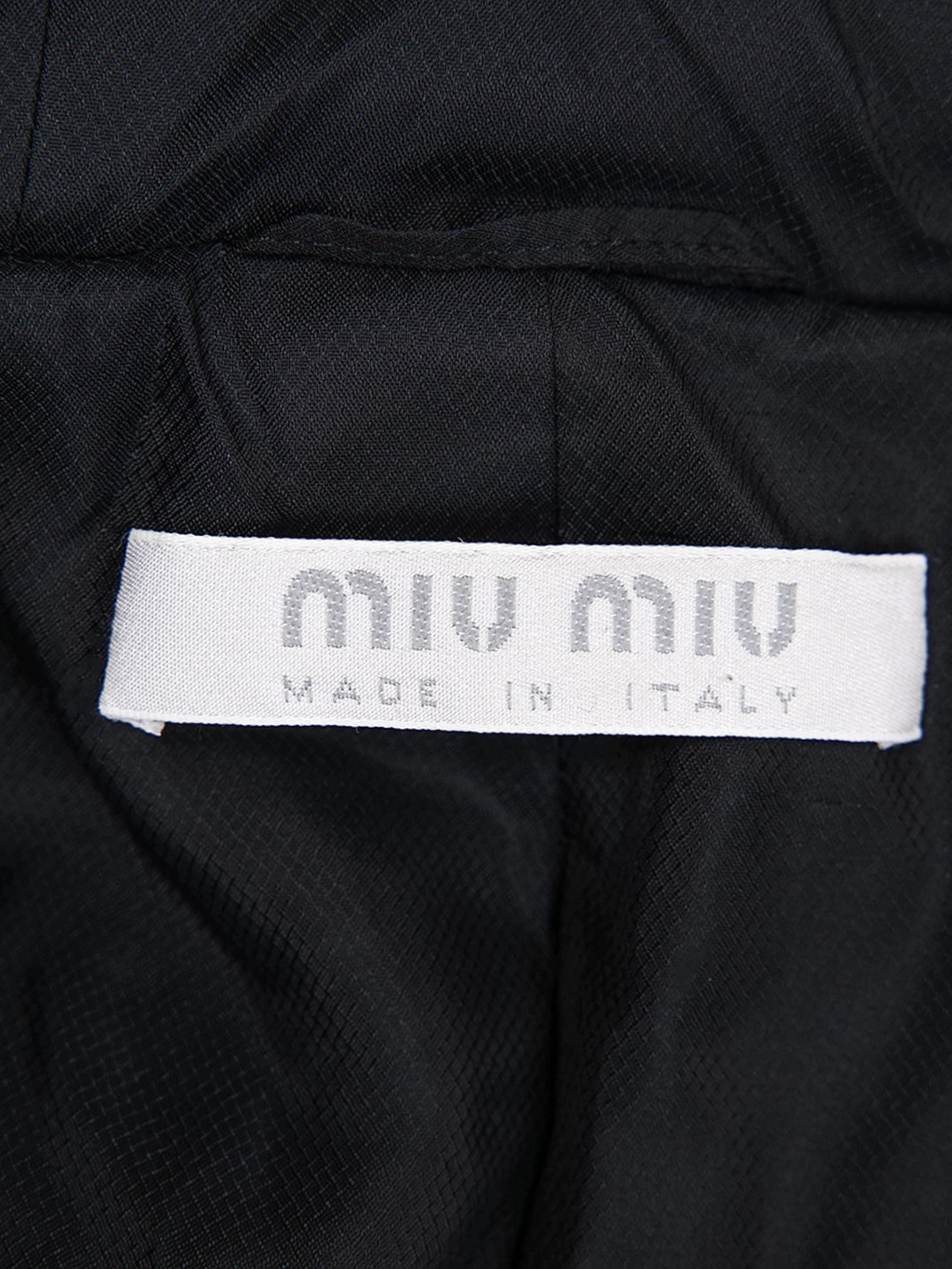 Miu Miu FW 1999 Grey Wool Coat
