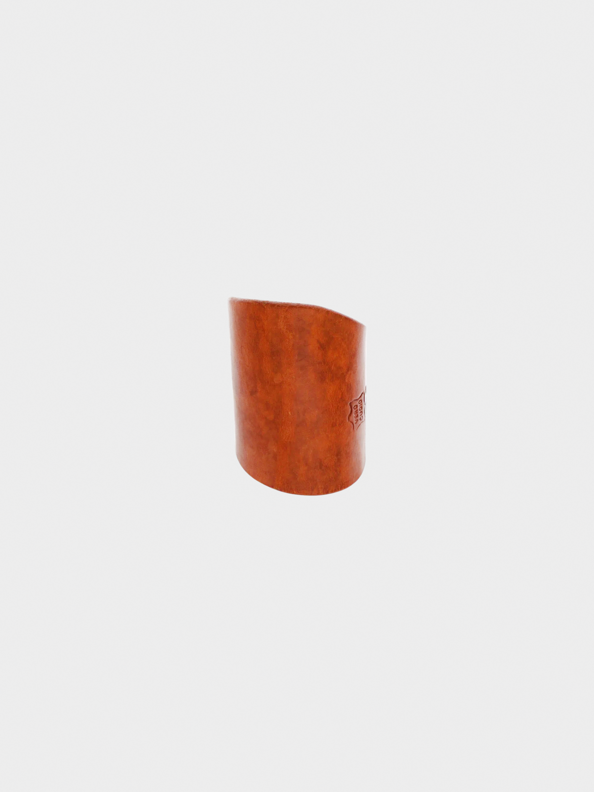 Maison Martin Margiela 2000s Brown Leather Cuff