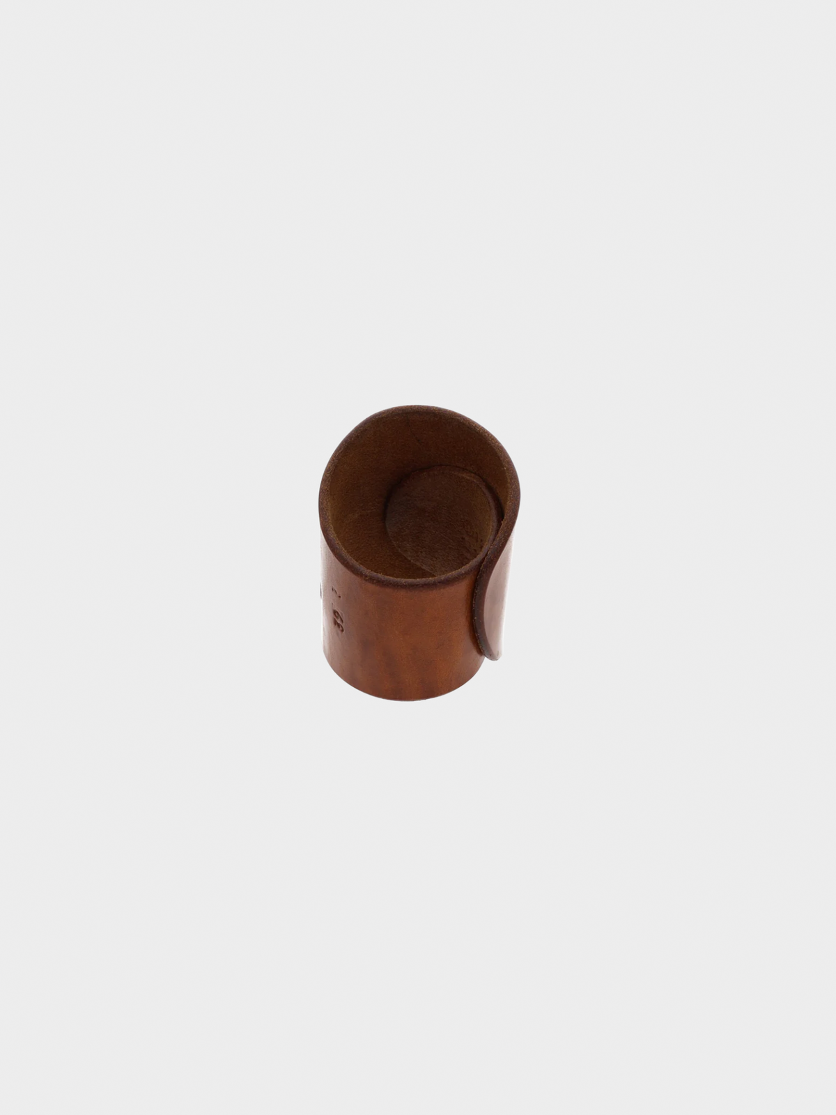 Maison Martin Margiela 2000s Brown Leather Cuff