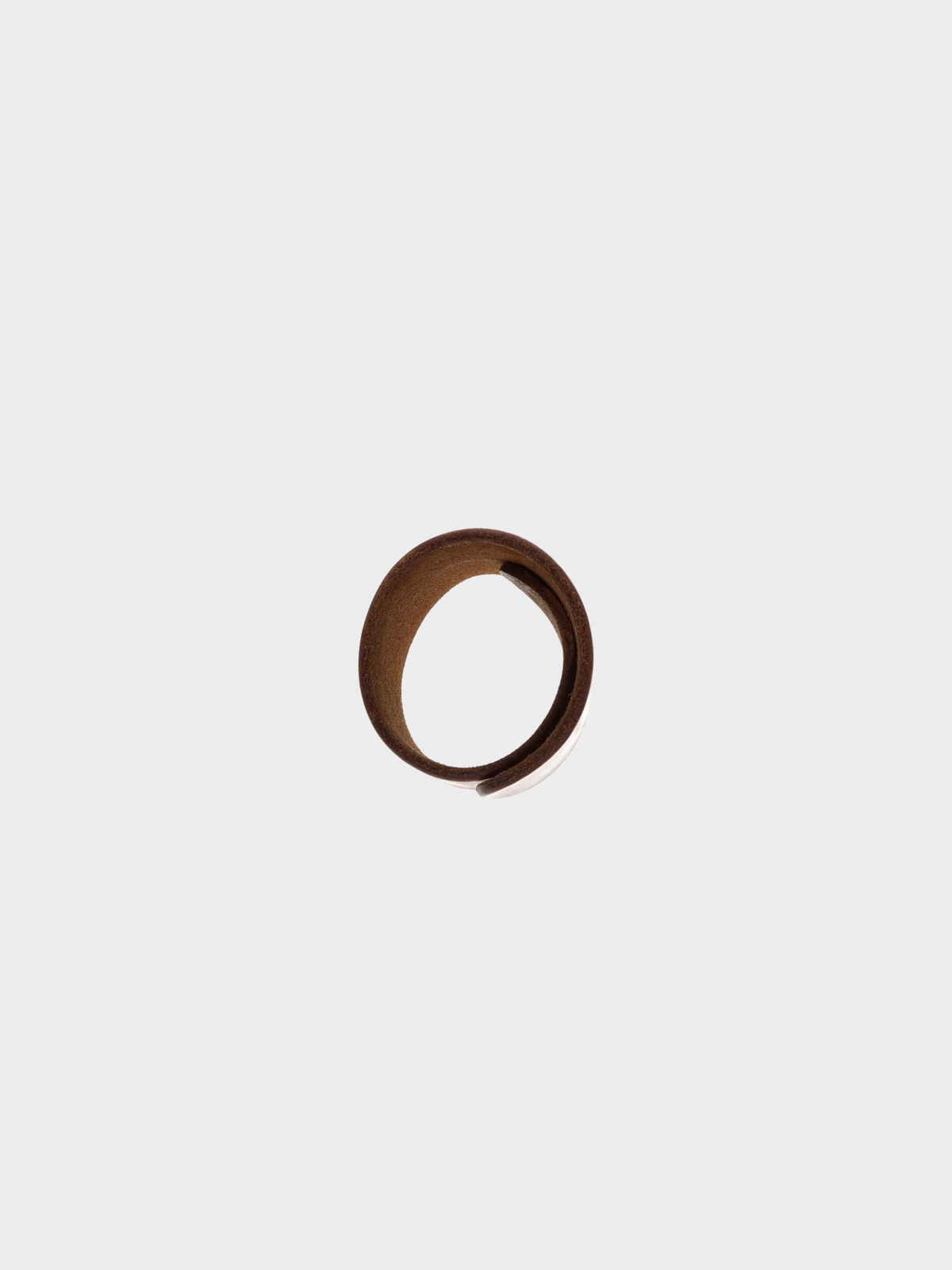Maison Martin Margiela 2000s Brown Leather Cuff