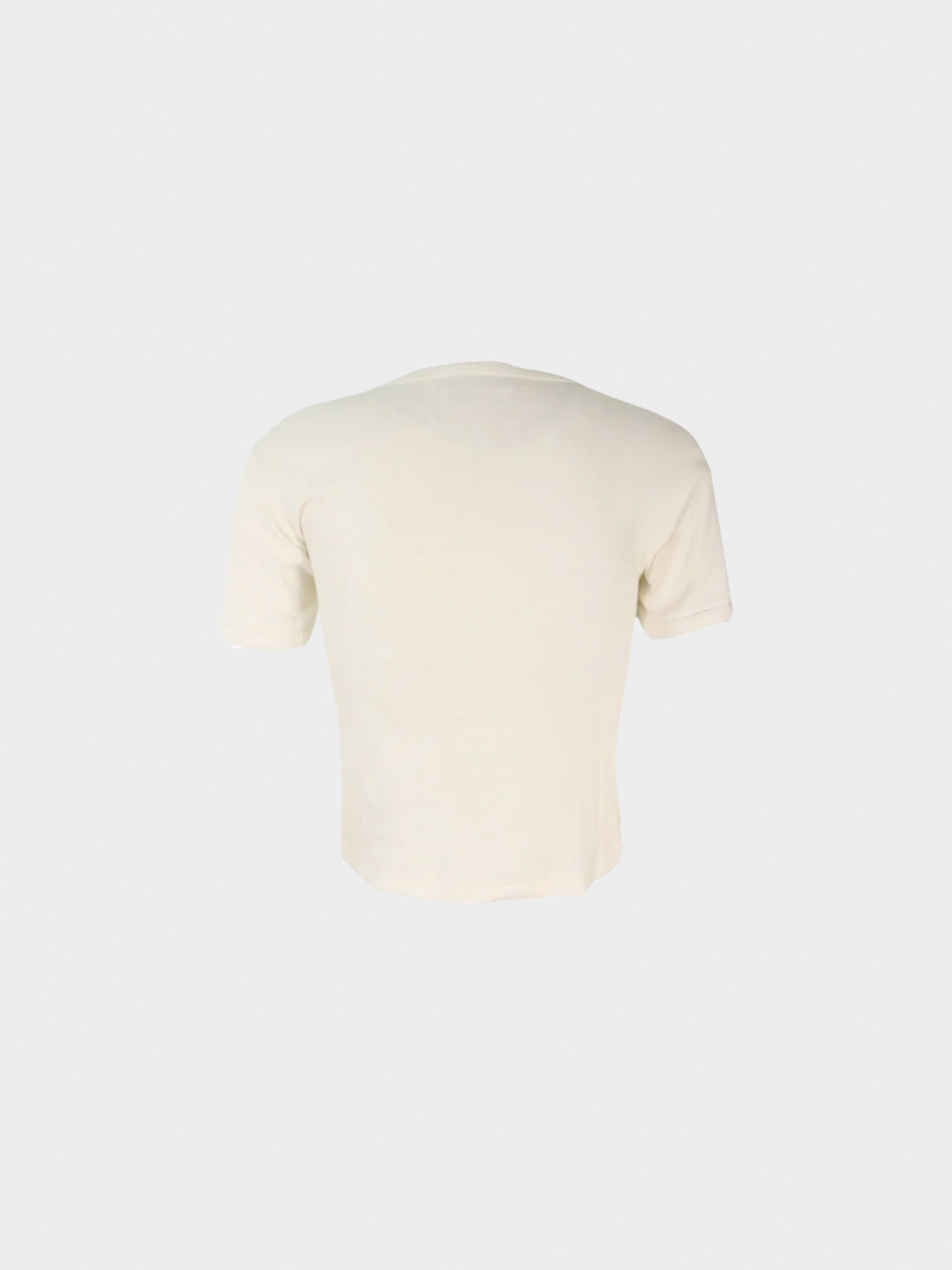 Maison Martin Margiela SS 1999 Ivory Je Suis Pour Shirt