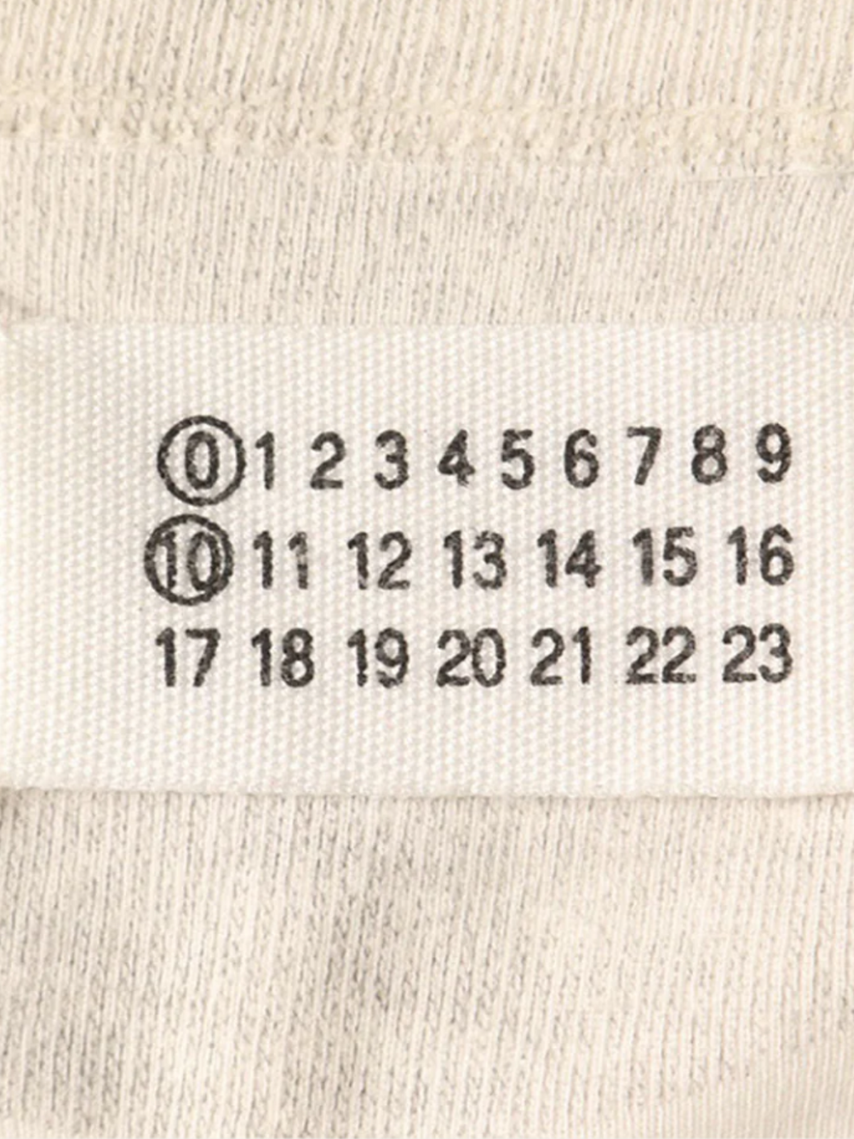 Maison Martin Margiela SS 1999 Ivory Je Suis Pour Shirt