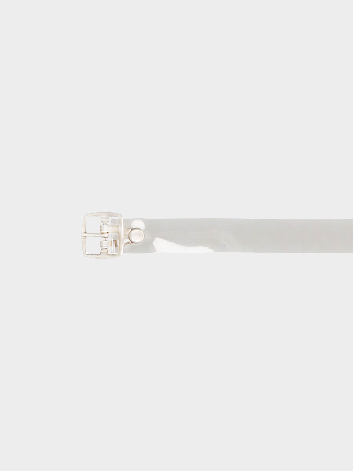 Maison Martin Margiela SS 1996 Gray Transparent Belt