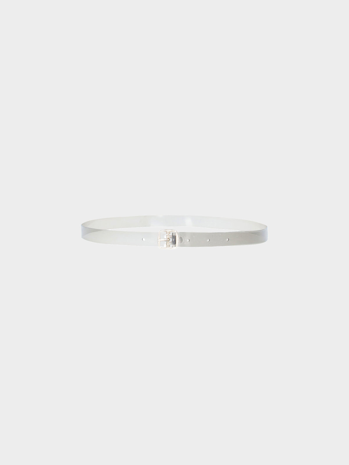 Maison Martin Margiela SS 1996 Gray Transparent Belt