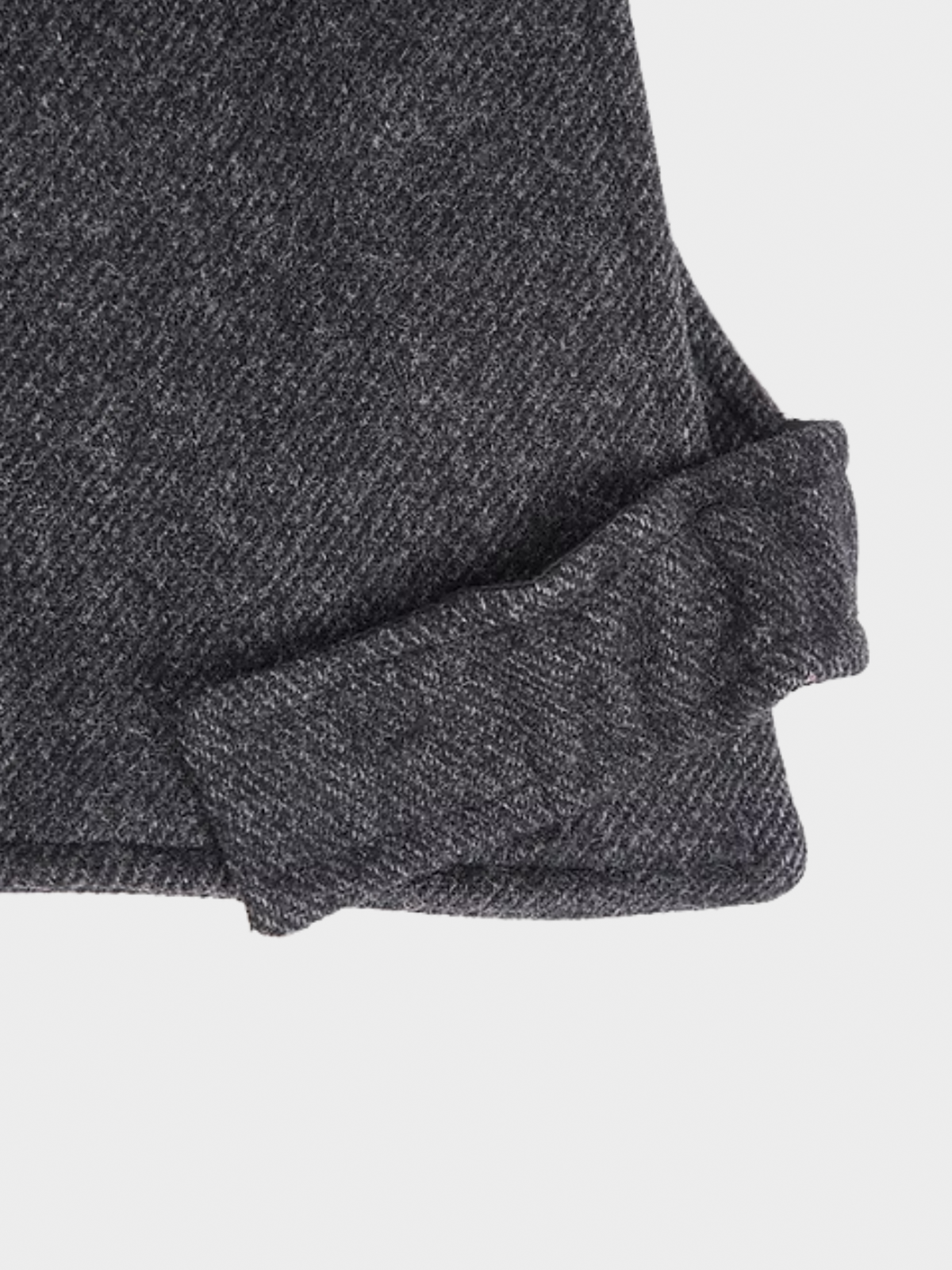 Prada FW 2001 Grey Fur Lining Cropped Vest