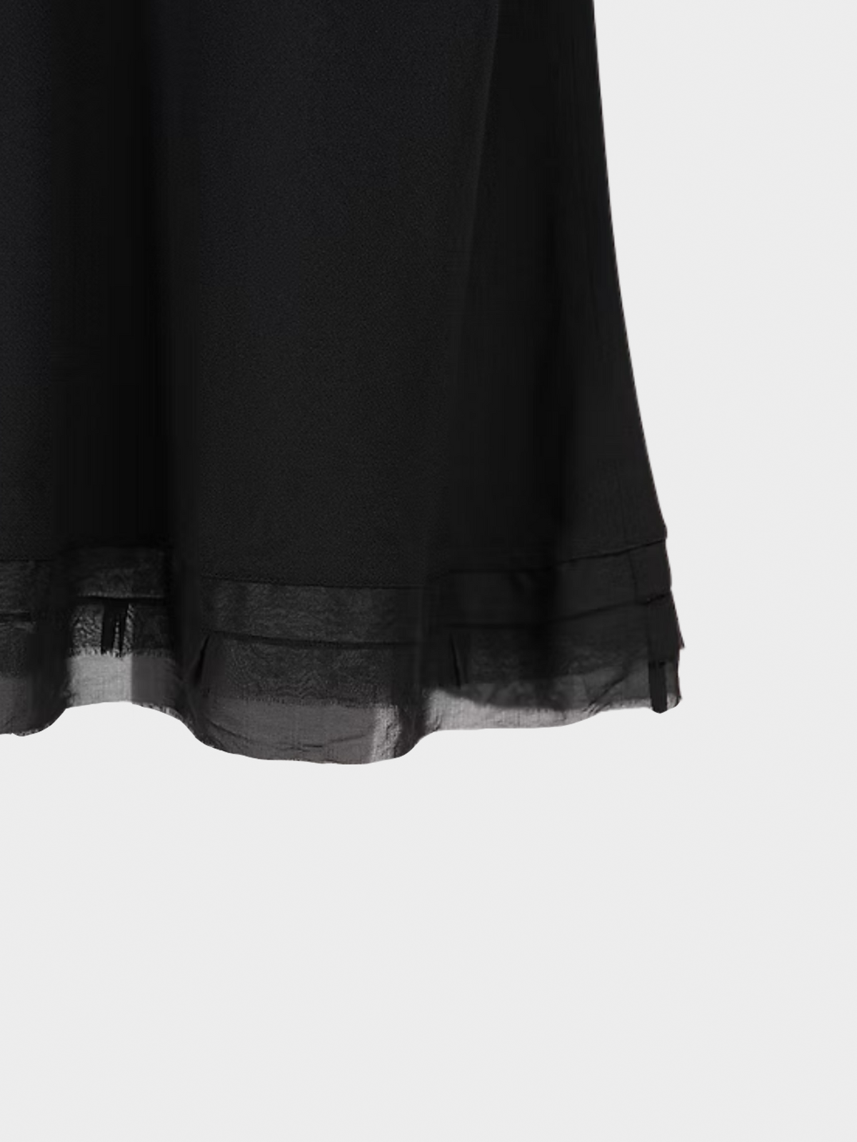 Prada FW 2000 Black Viscose Dress