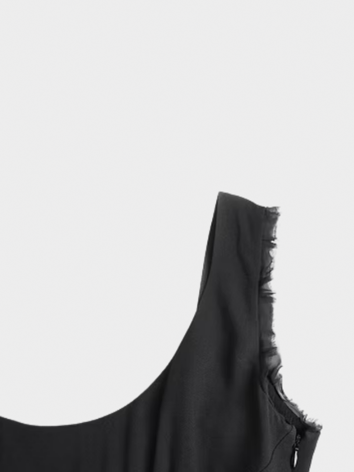 Prada FW 2000 Black Viscose Dress
