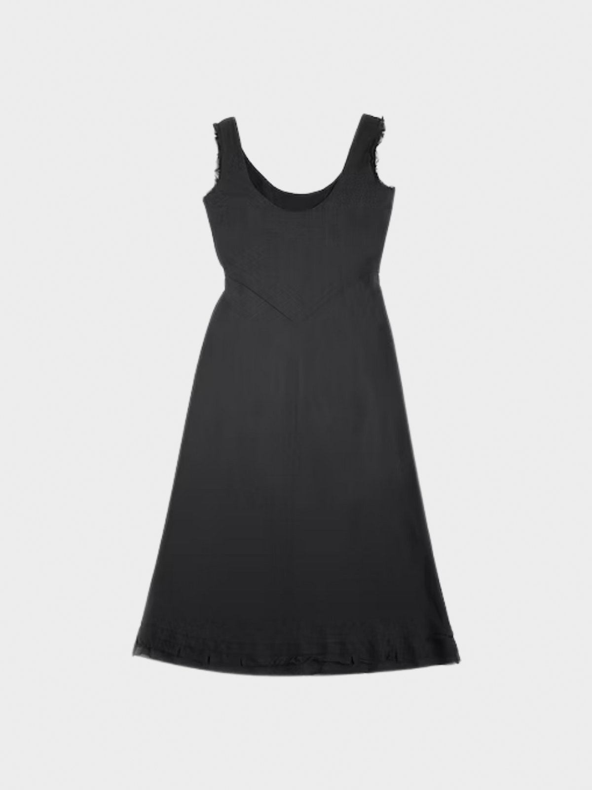 Prada FW 2000 Black Viscose Dress