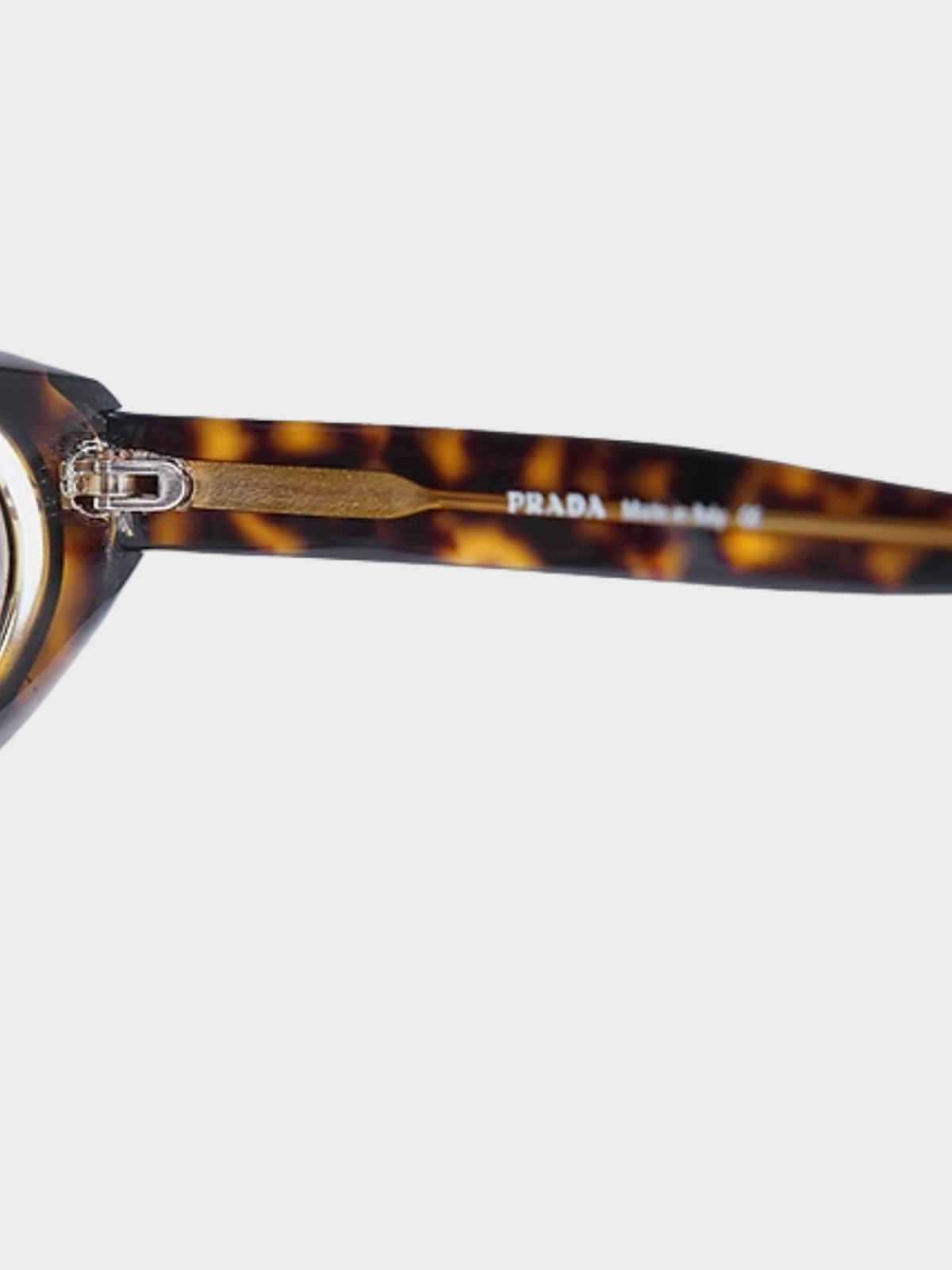 Prada SS 2001 Brown Tortoiseshell Sunglasses